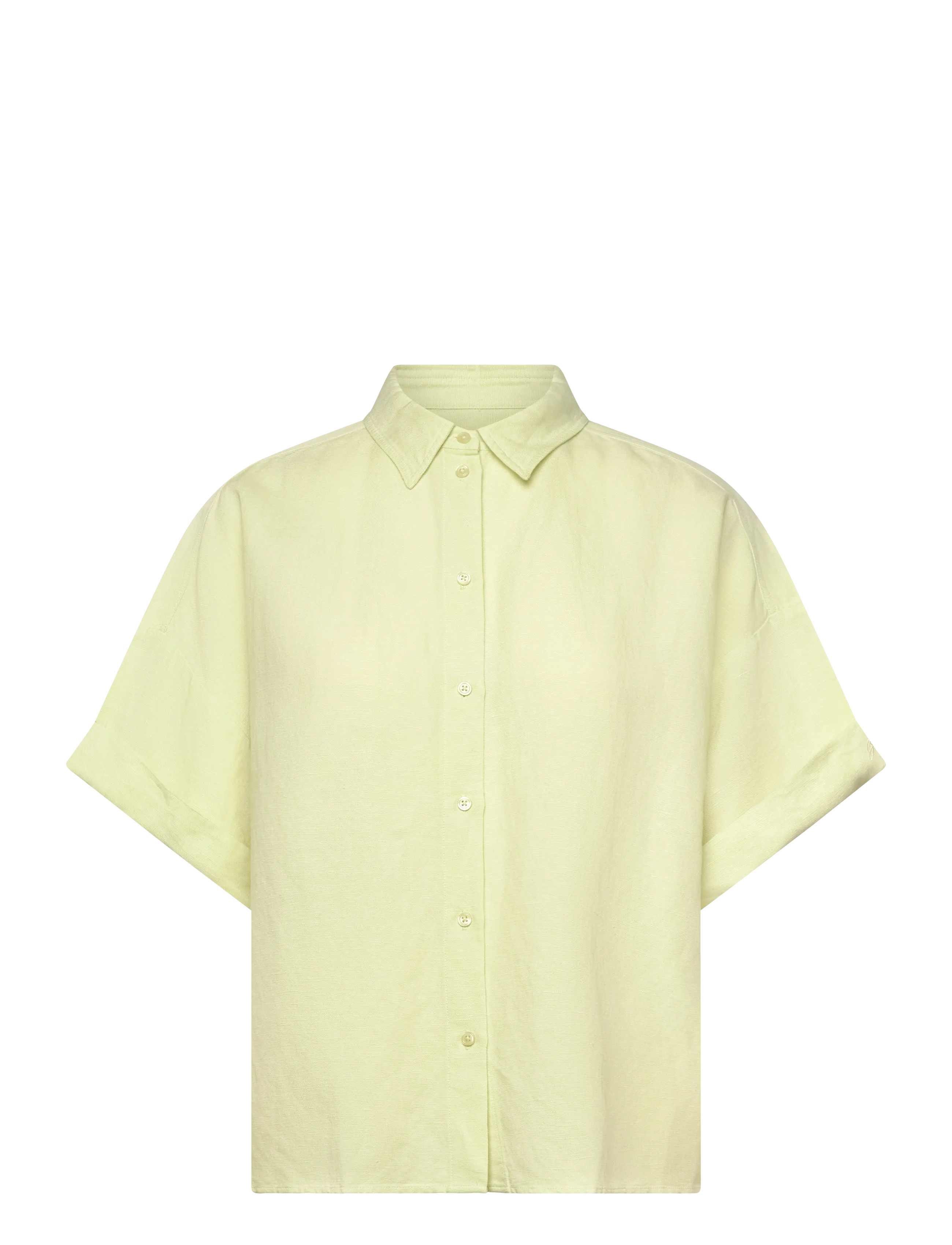 BOSS C_Bisenas - Bluser & Skjorter - BRIGHT GREEN / yellow