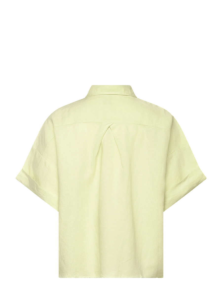 BOSS - C_Bisenas - leinenhemden - bright green - 2