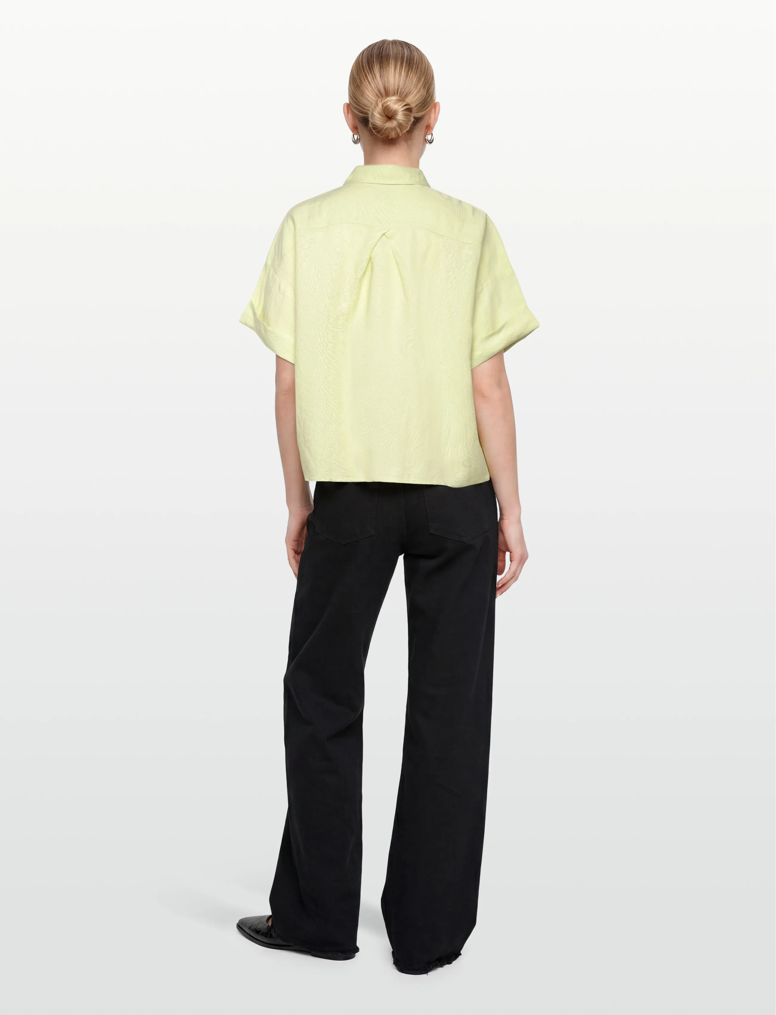 BOSS - C_Bisenas - hørskjorter - bright green - 4
