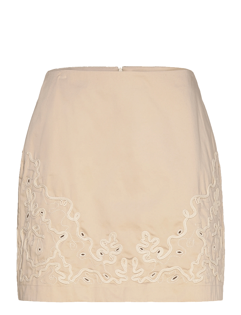 BOSS - C_Valembroi_1 - korte nederdele - open beige - 0