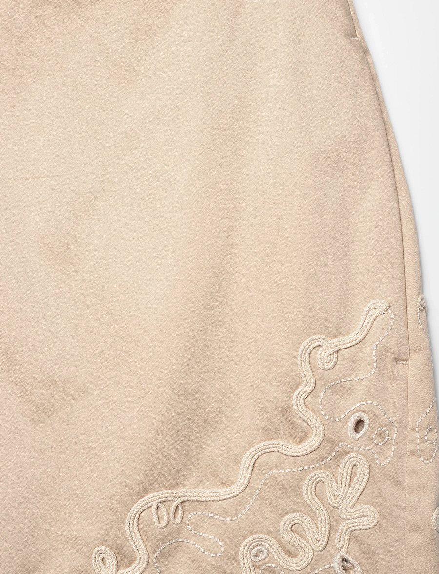 BOSS - C_Valembroi_1 - kurze röcke - open beige - 5