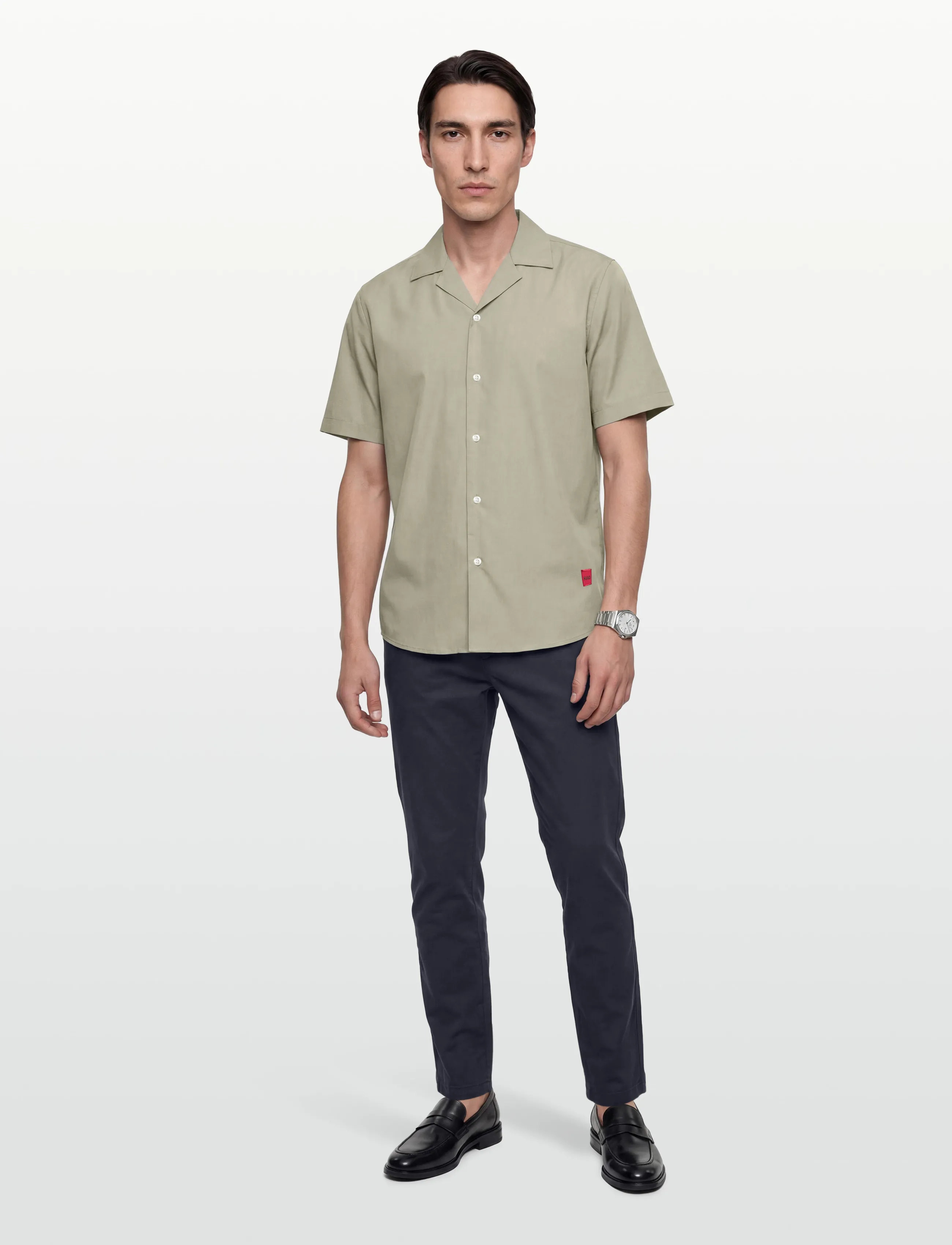 BOSS Chino_Tapered_1, 32 x 32, Navy, Bukser > Afslappet, Herre