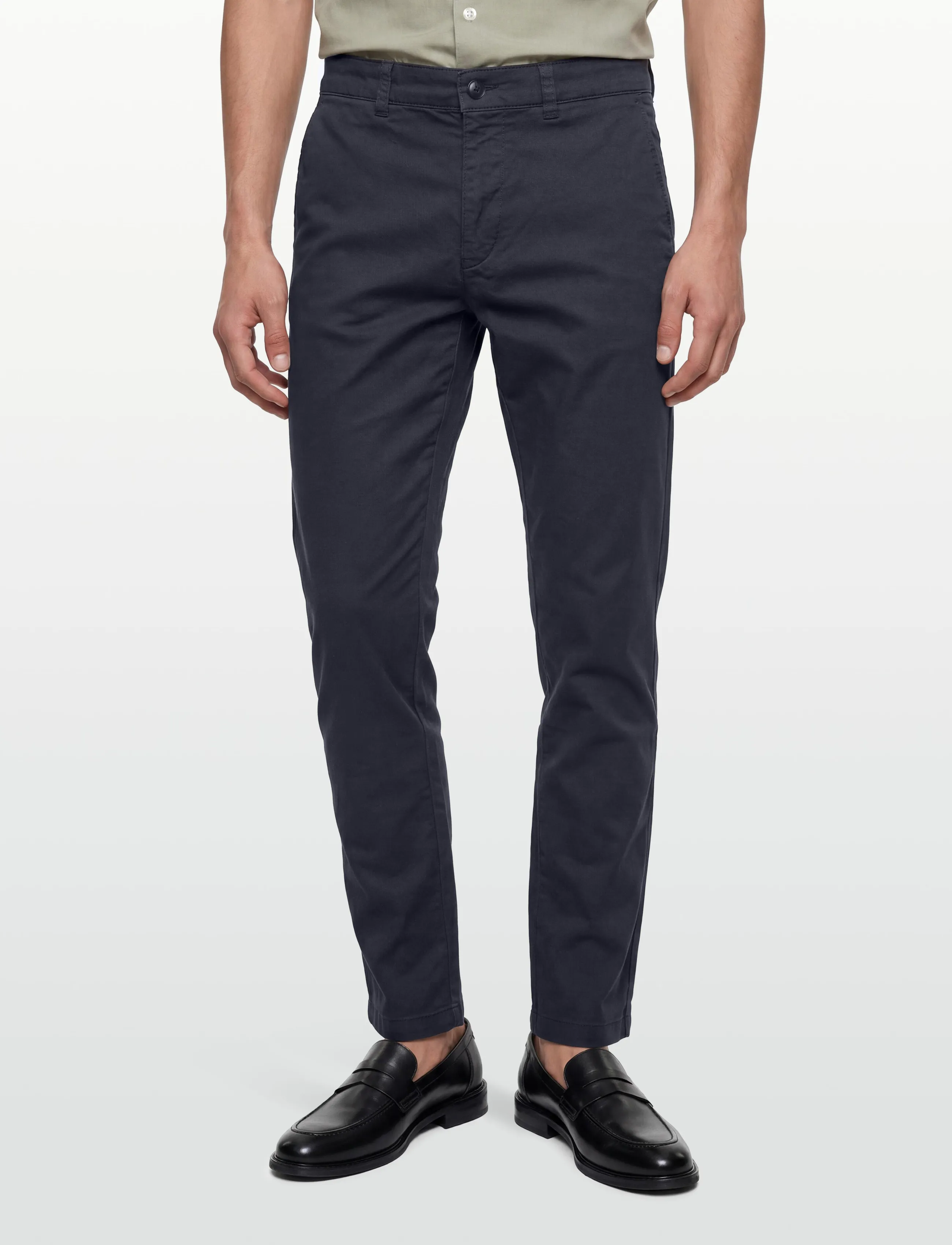 BOSS - Chino_Tapered_1 - casual bukser - dark blue - 3