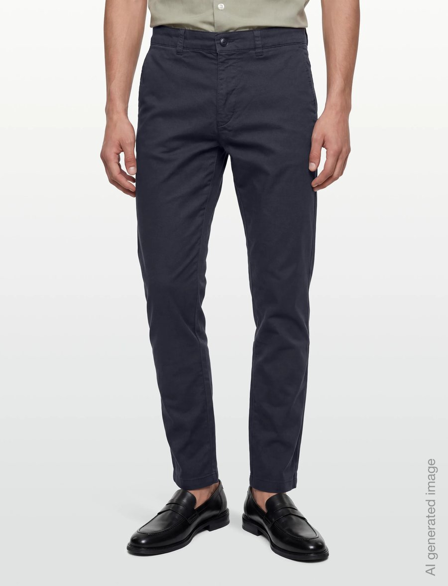 BOSS - Chino_Tapered_1 - casual trousers - dark blue - 3