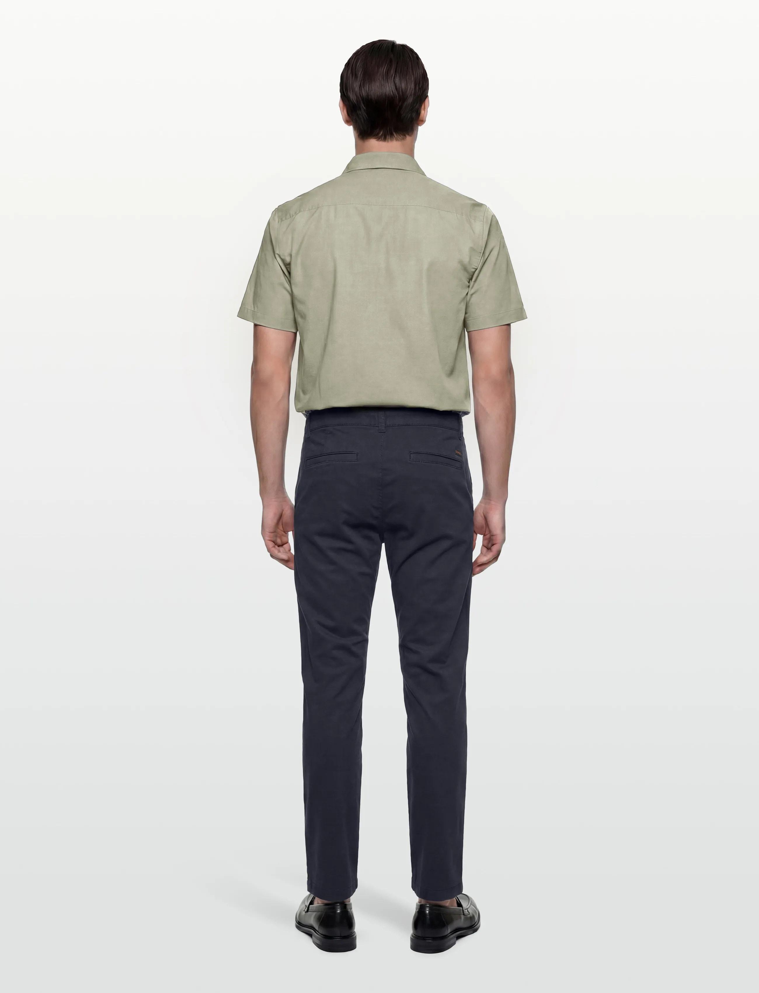 BOSS - Chino_Tapered_1 - casual bukser - dark blue - 4