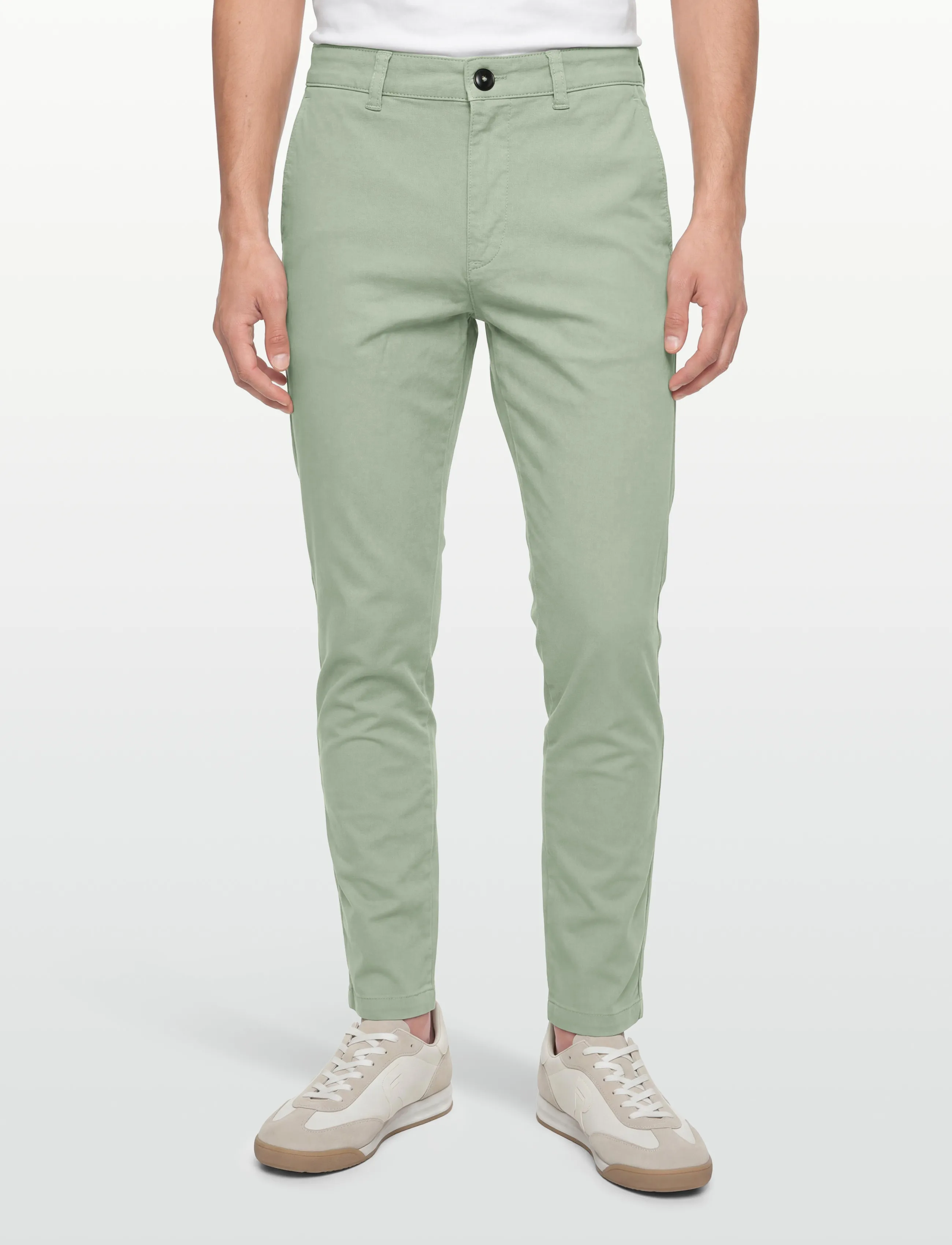 BOSS - Chino_Tapered_1 - casual trousers - light/pastel green - 3