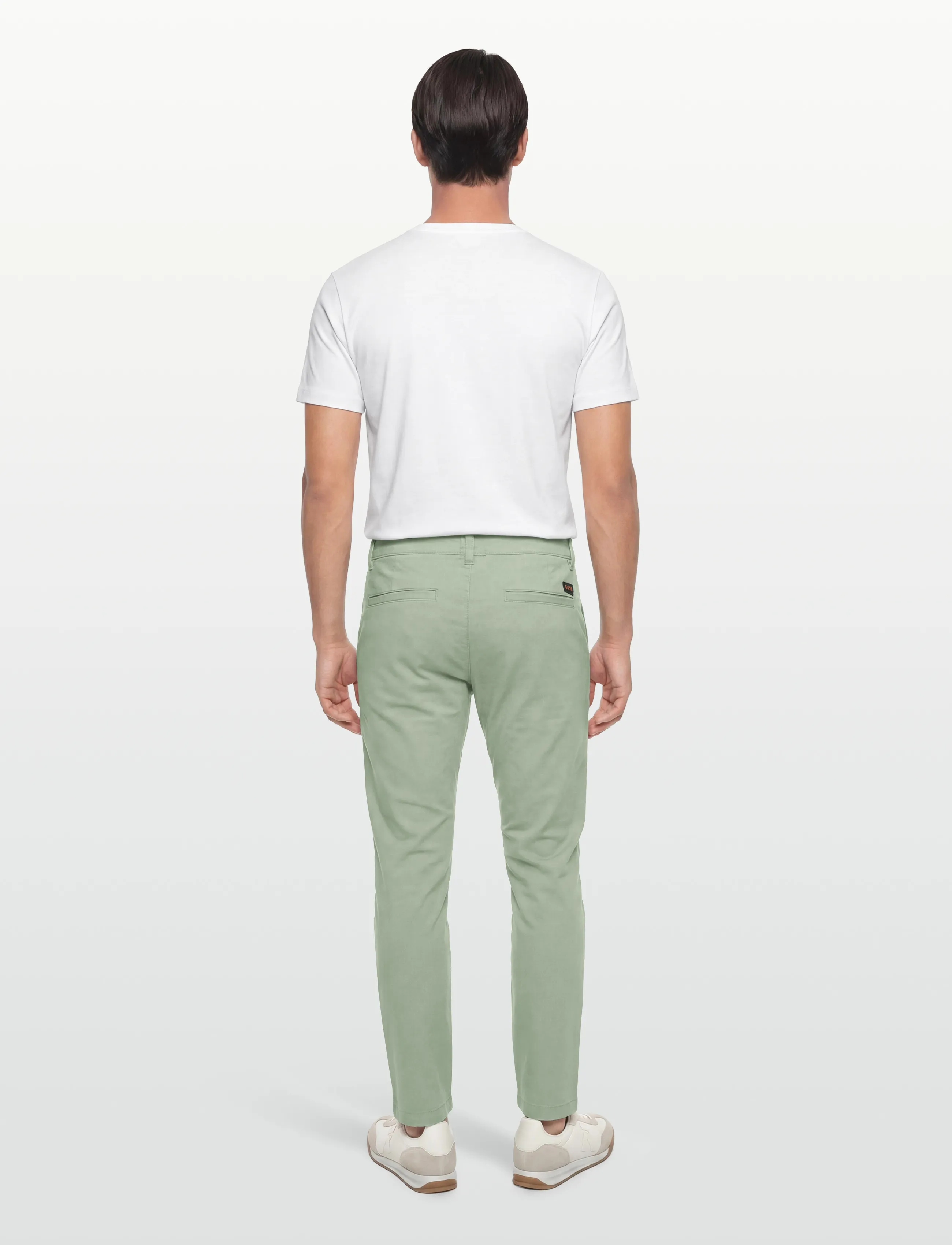 BOSS - Chino_Tapered_1 - casual trousers - light/pastel green - 4