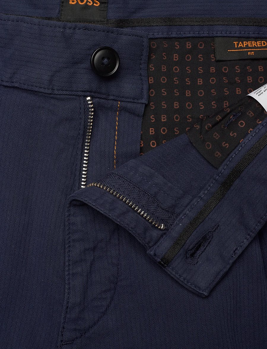 BOSS - Chino-Pleated-1 - chinos - open blue - 3