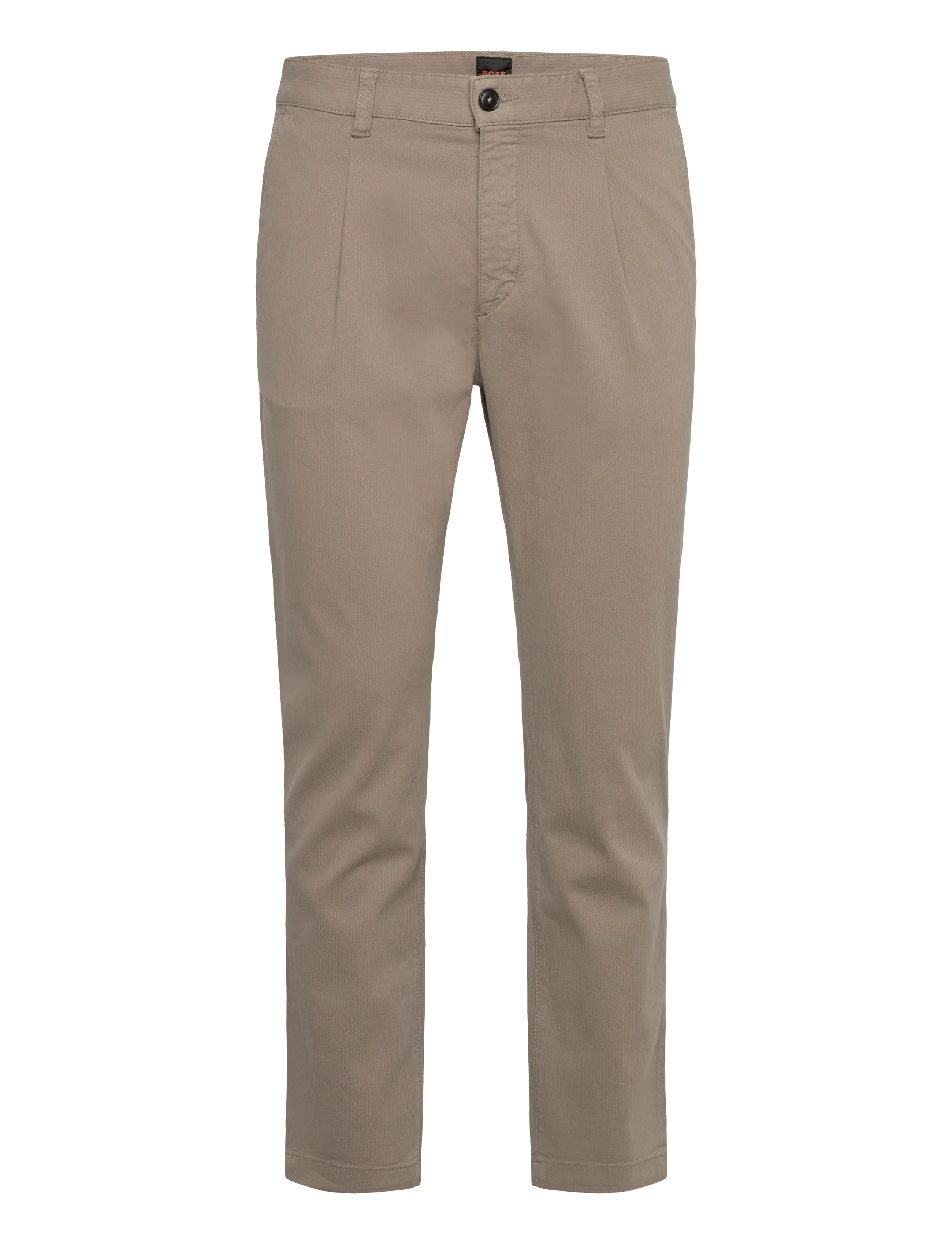 BOSS Chino-Pleated-1 Beige - 33x36 - Herren