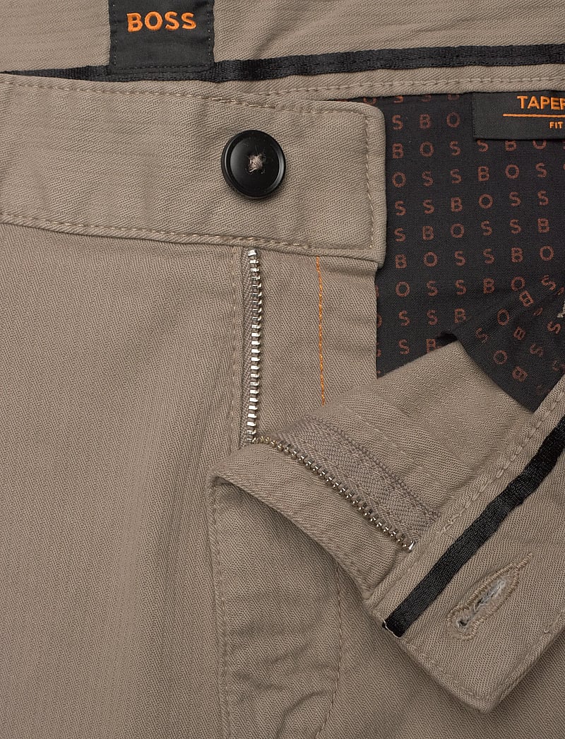 BOSS - Chino-Pleated-1 - chinos - open green - 3