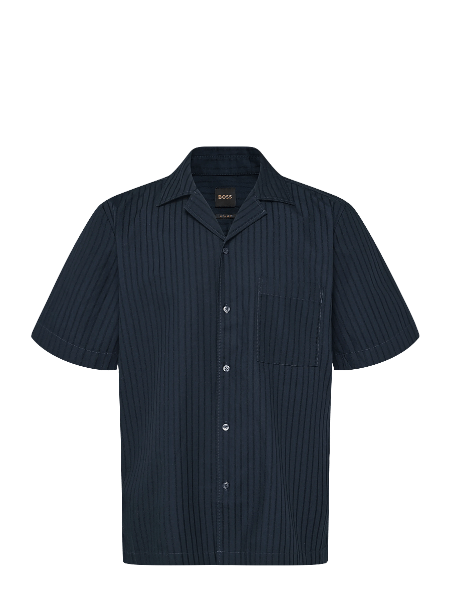 BOSS - Rayer_M - kurzarmhemden - dark blue - 0
