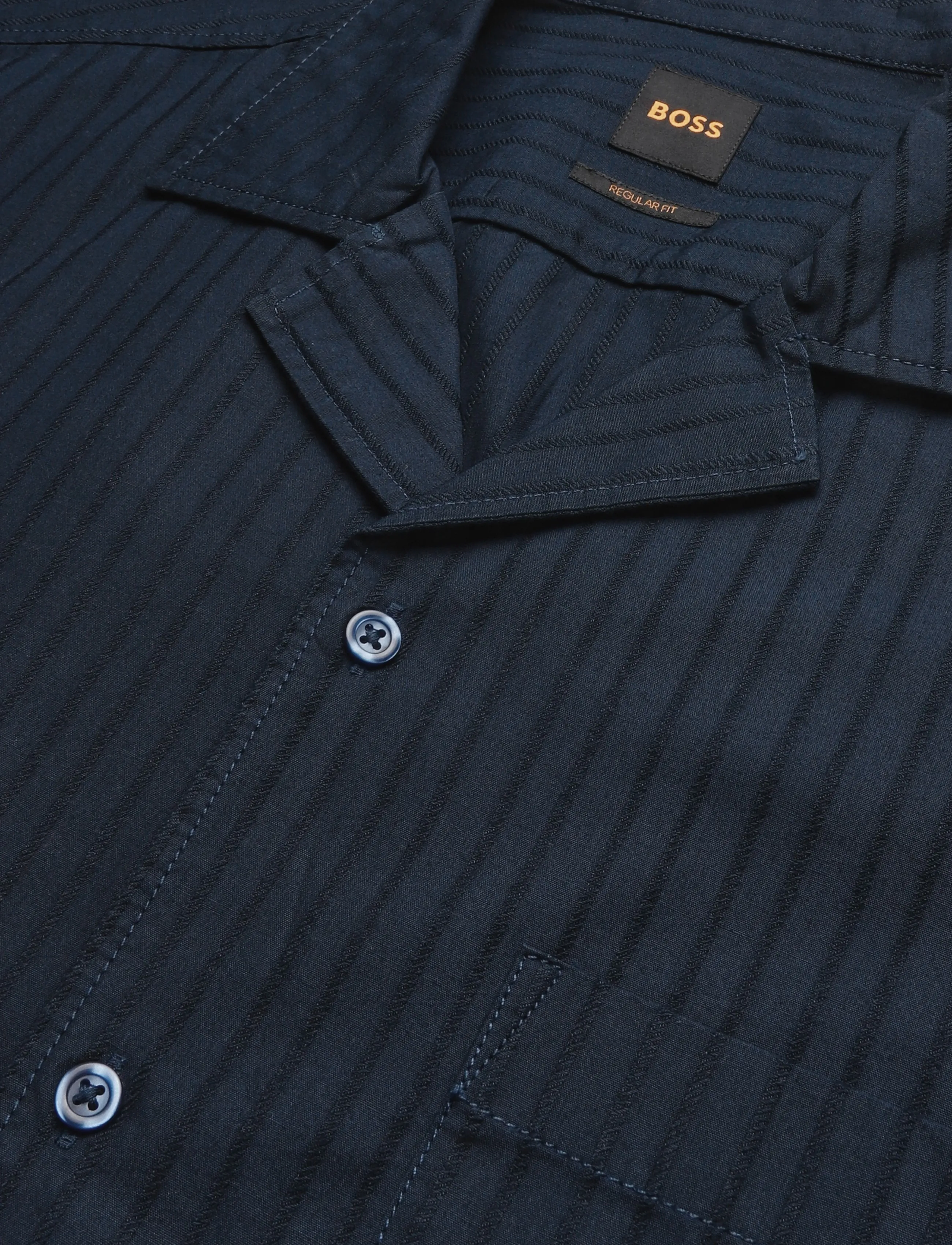 BOSS - Rayer_M - kurzarmhemden - dark blue - 2