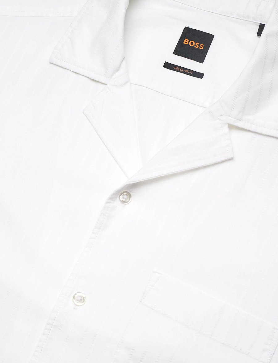 BOSS - Rayer_M - short-sleeved shirts - white - 3