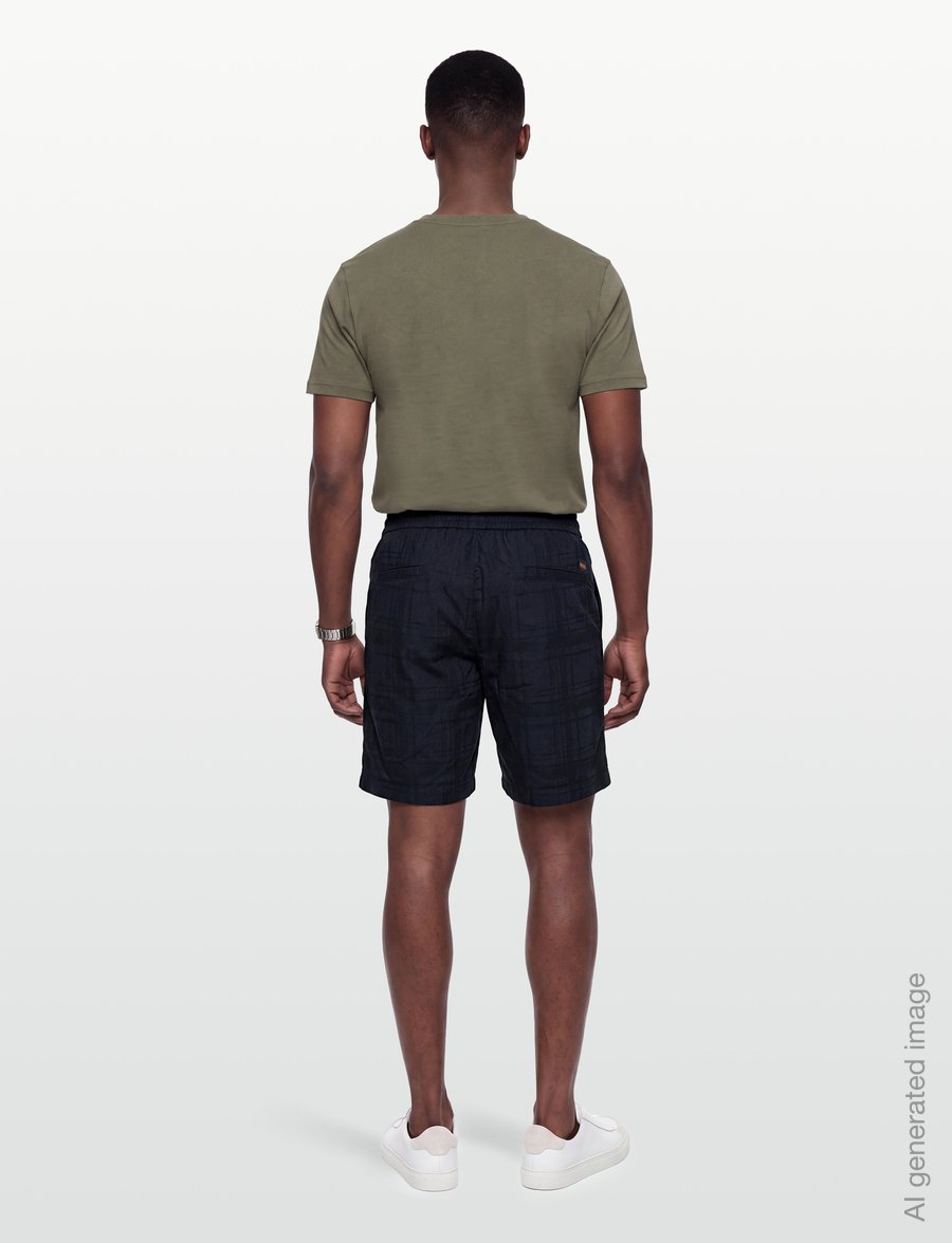 BOSS - Sandrew_6_Shorts - vabaaja lühikesed püksid - dark blue - 4