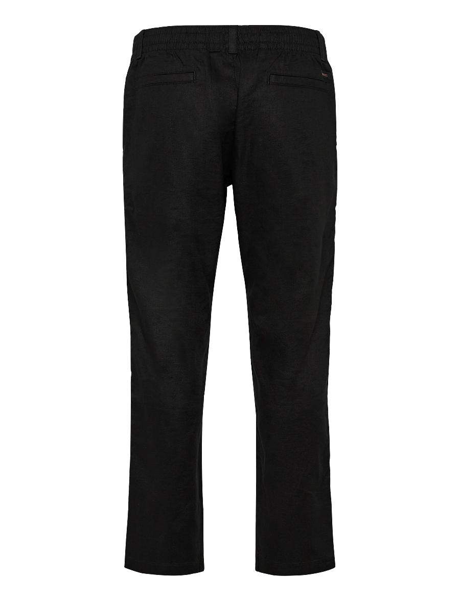 BOSS - Sanderson-L-3 - linnebyxor - black - 2
