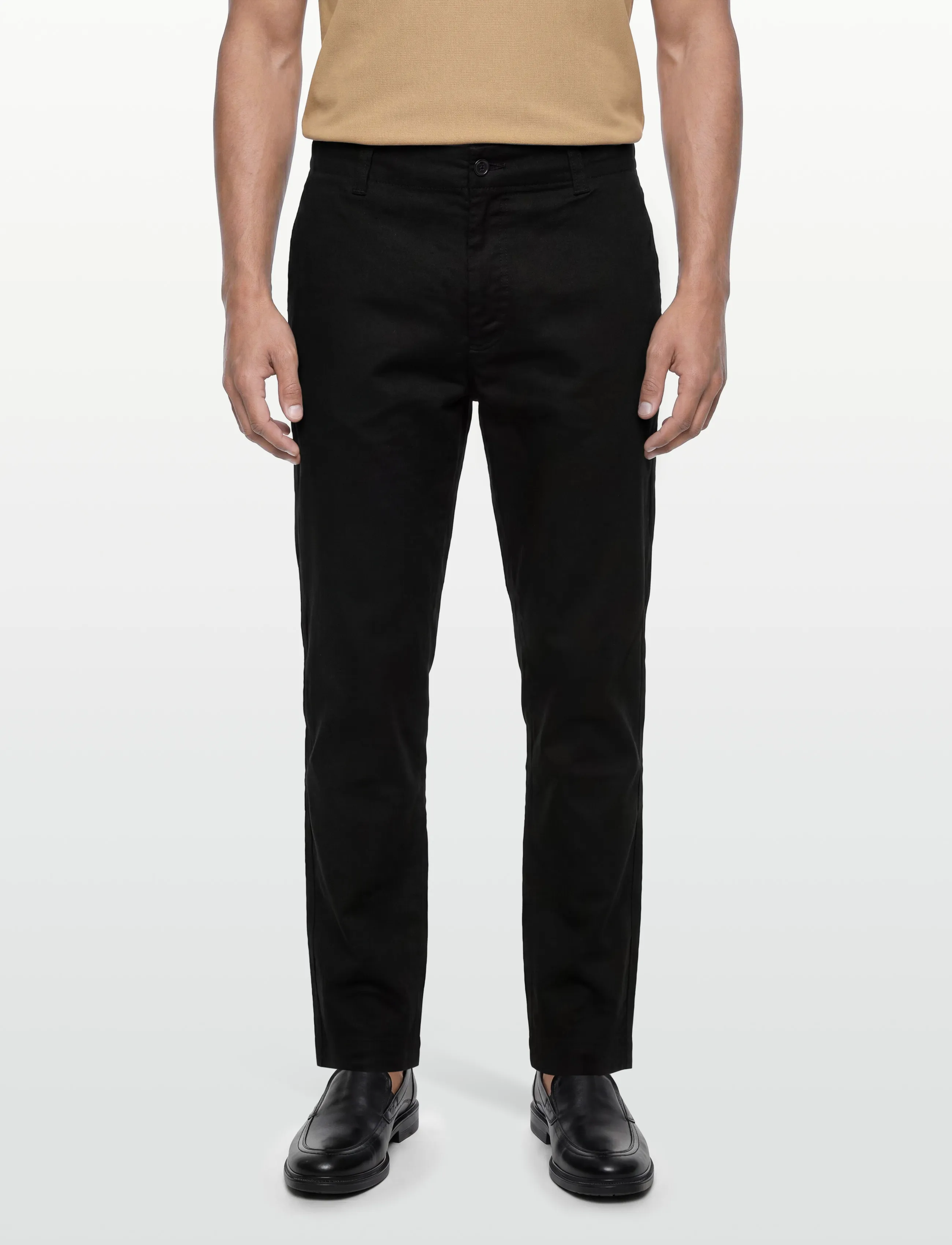 BOSS - Sanderson-L-3 - linnebyxor - black - 3