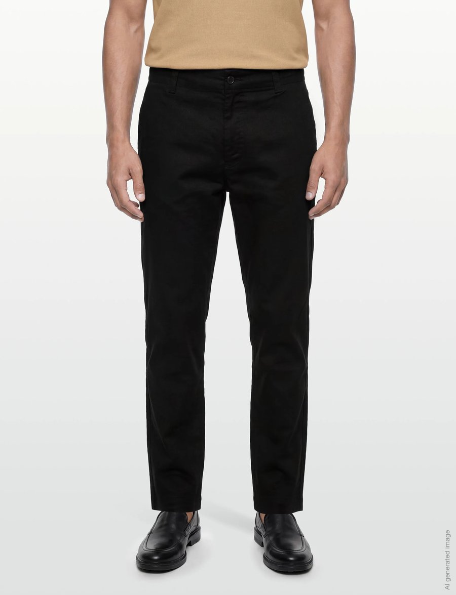 BOSS - Sanderson-L-3 - leinenhosen - black - 3