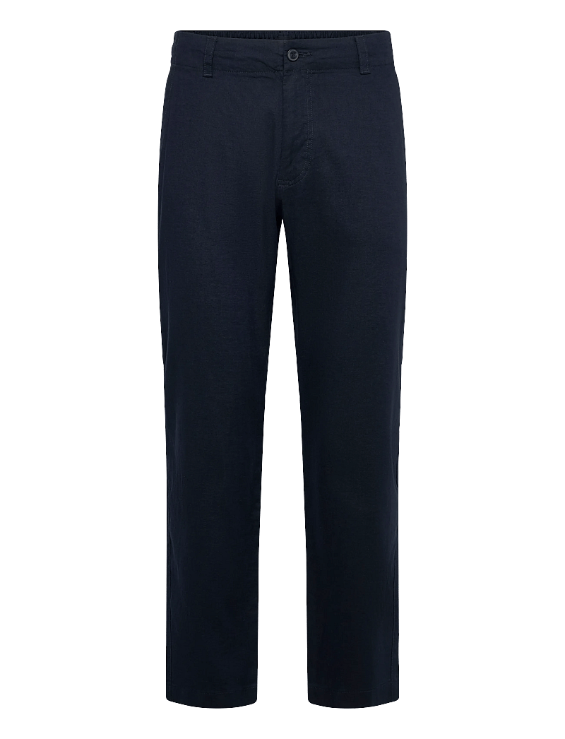 BOSS - Sanderson-L-3 - leinenhosen - dark blue - 1