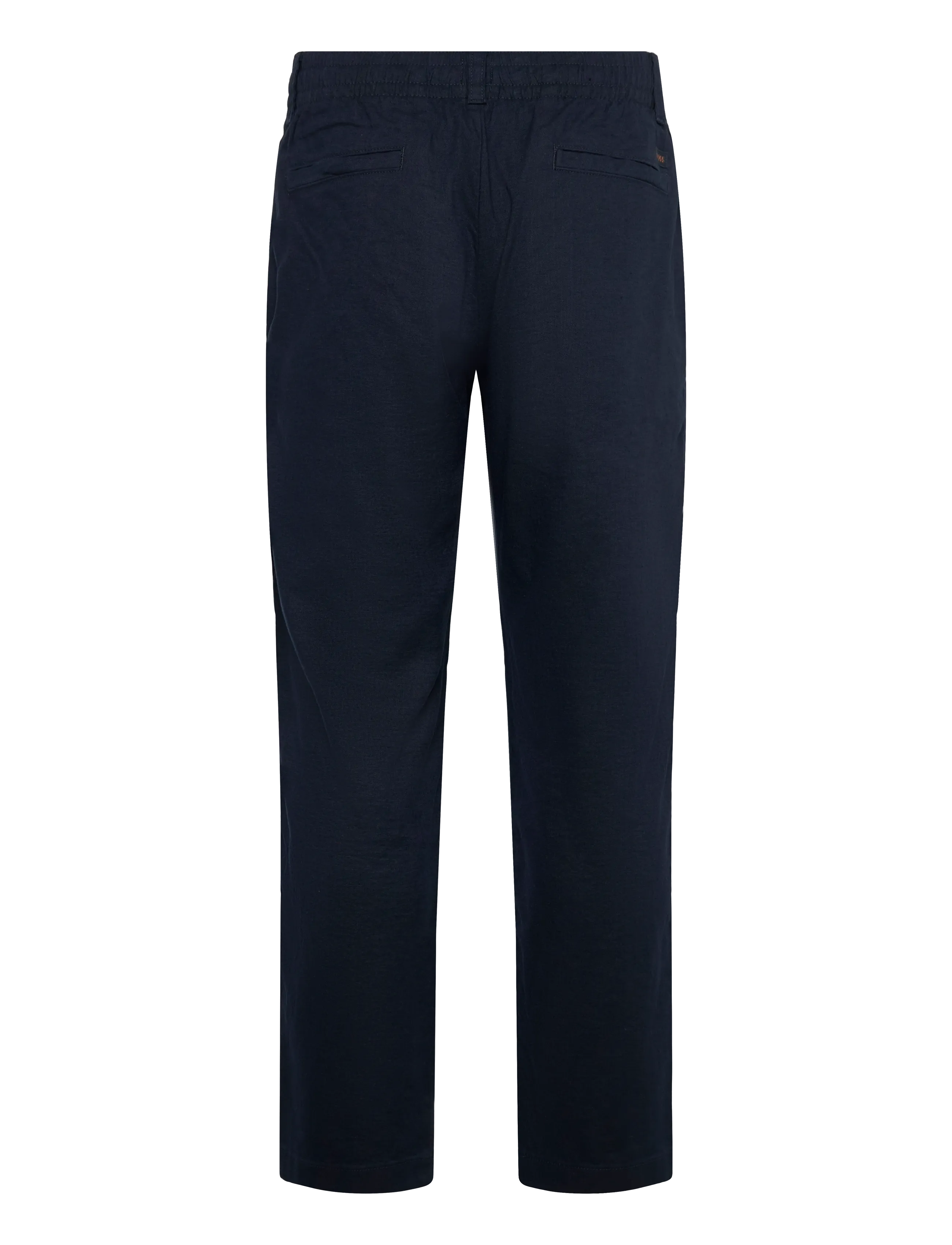 BOSS - Sanderson-L-3 - linen trousers - dark blue - 2