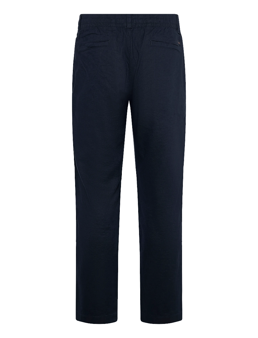 BOSS - Sanderson-L-3 - leinenhosen - dark blue - 2