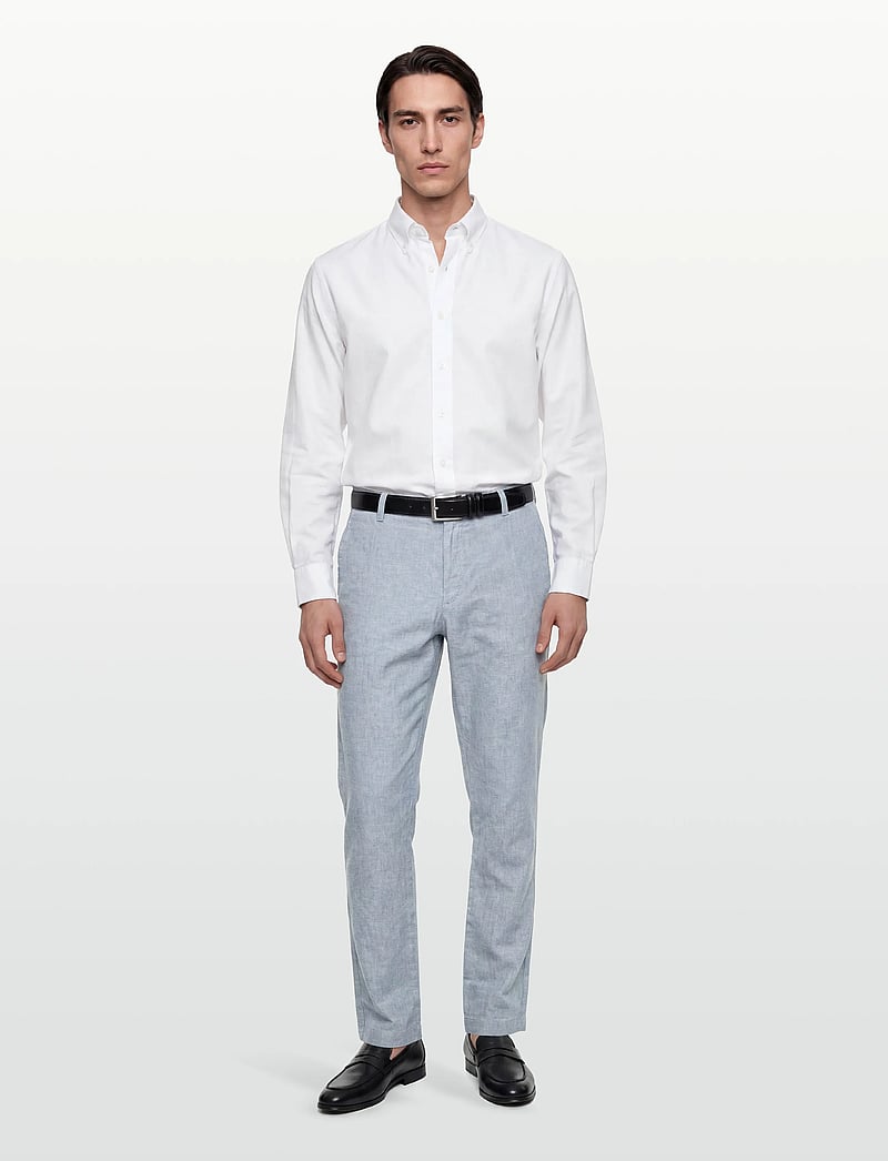 BOSS - Sanderson-L-3 - leinenhosen - light/pastel blue - 0