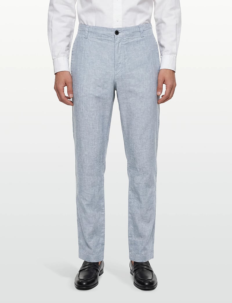 BOSS - Sanderson-L-3 - leinenhosen - light/pastel blue - 3