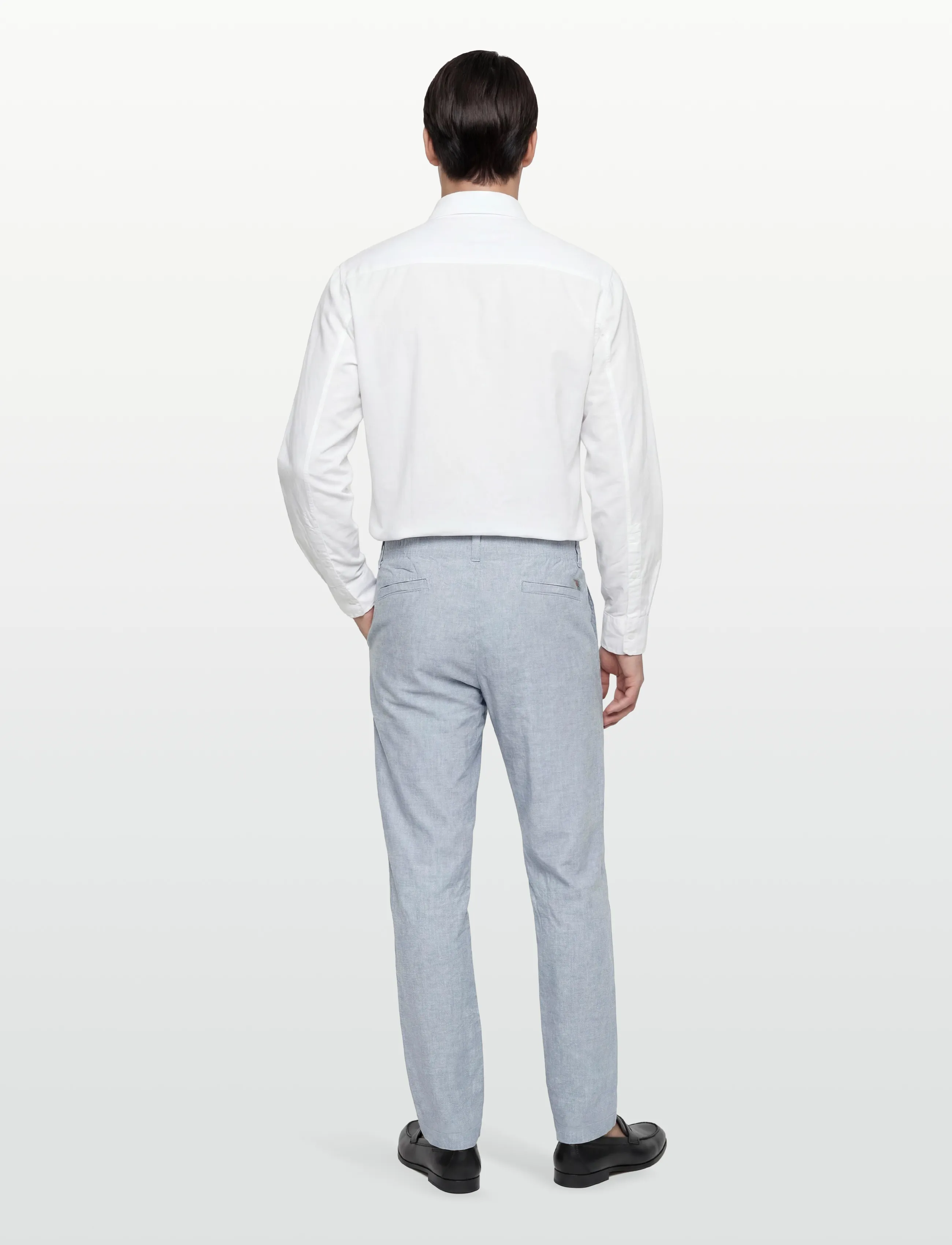 BOSS - Sanderson-L-3 - linnebyxor - light/pastel blue - 4