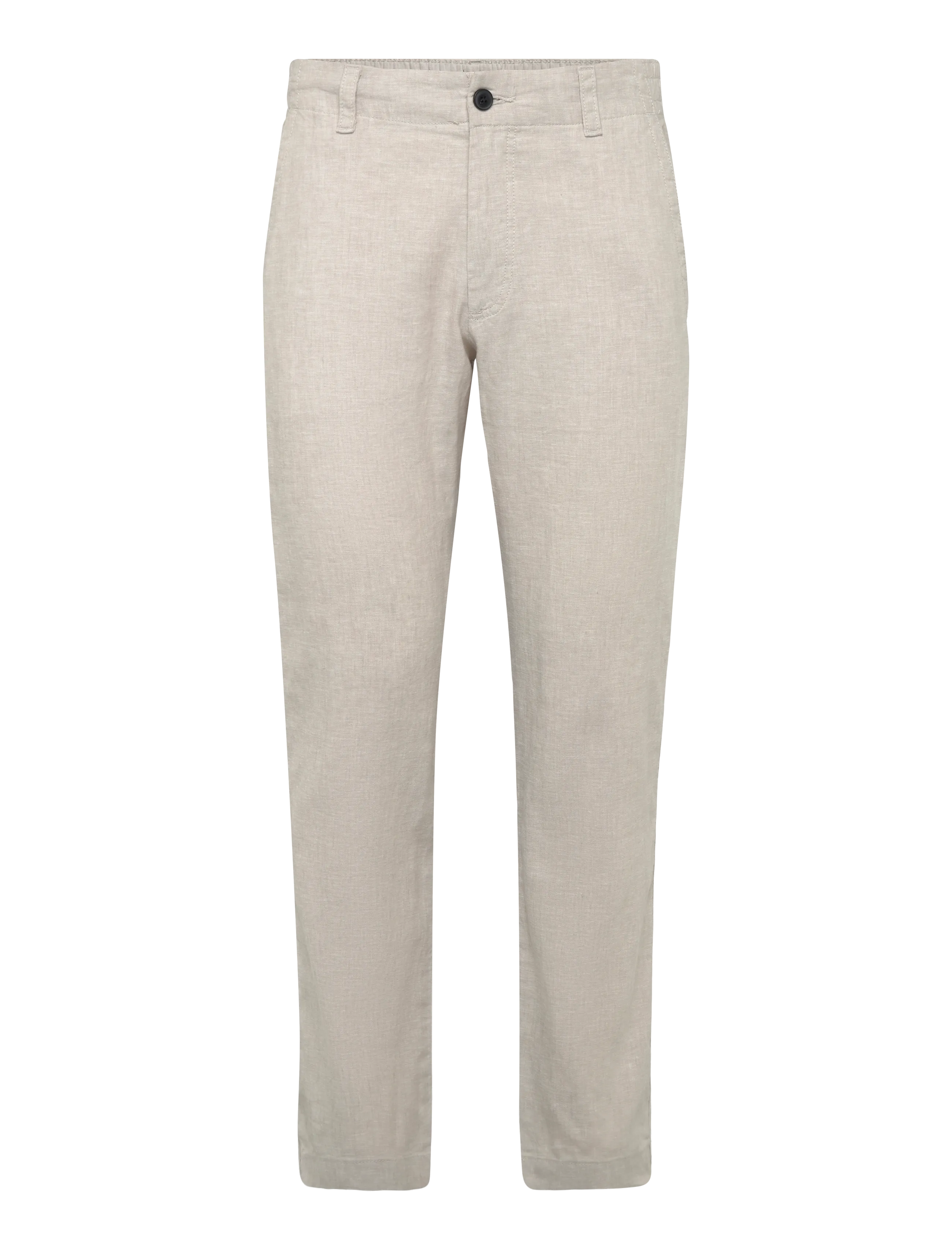 BOSS - Sanderson-L-3 - leinenhosen - open grey - 1