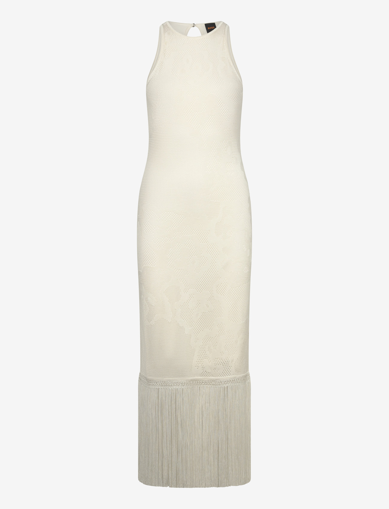 BOSS - C_Farseille - strikkjoler - open white - 0