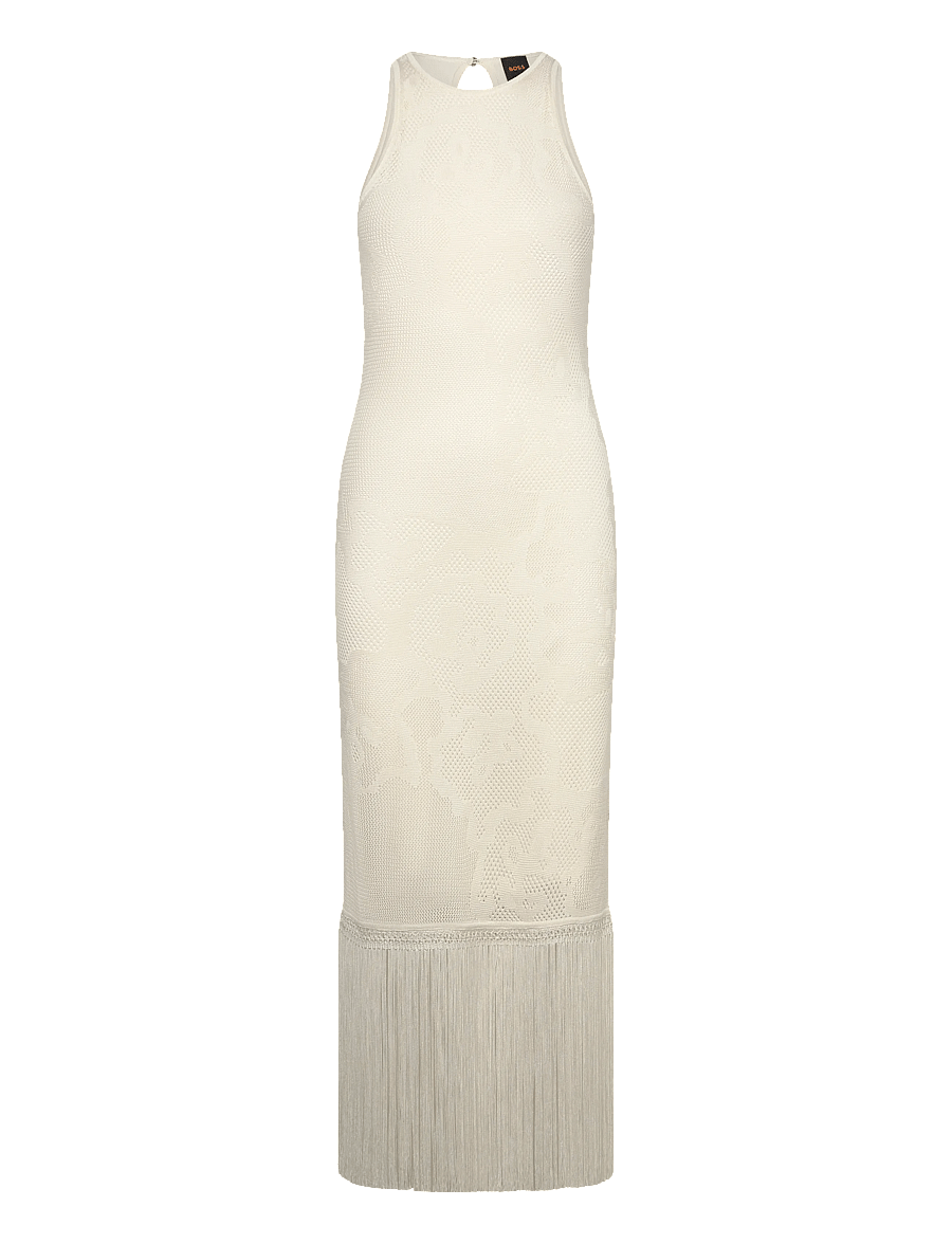 BOSS - C_Farseille - strickkleider - open white - 1