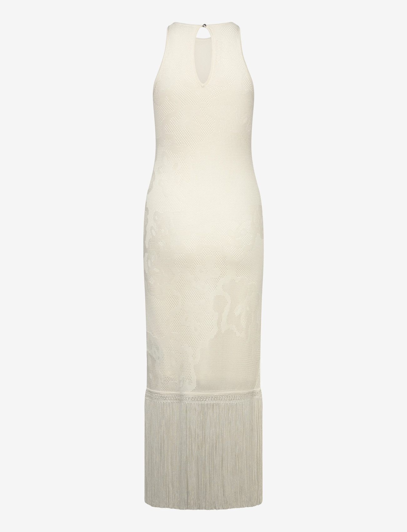 BOSS - C_Farseille - strikkjoler - open white - 1