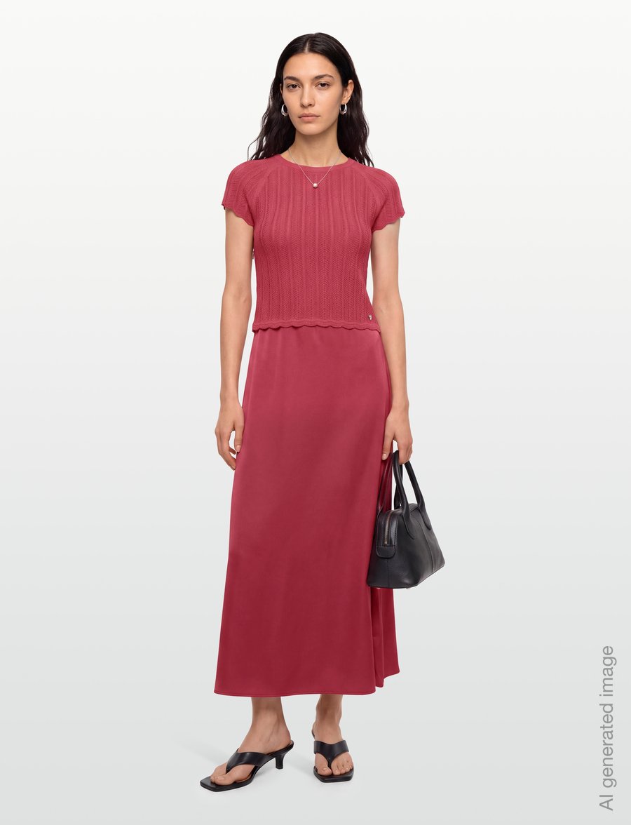 BOSS - C_Ficella - strickkleider - medium red - 0