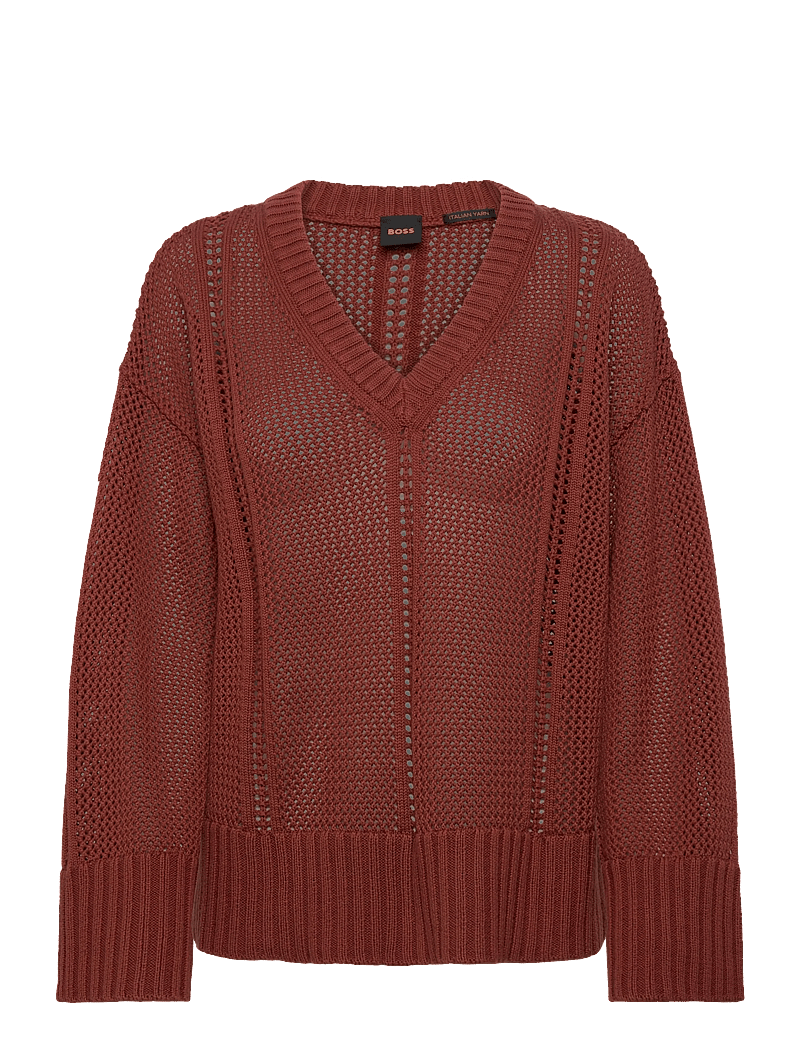 BOSS - C_Fevran - pullover - dark red - 0
