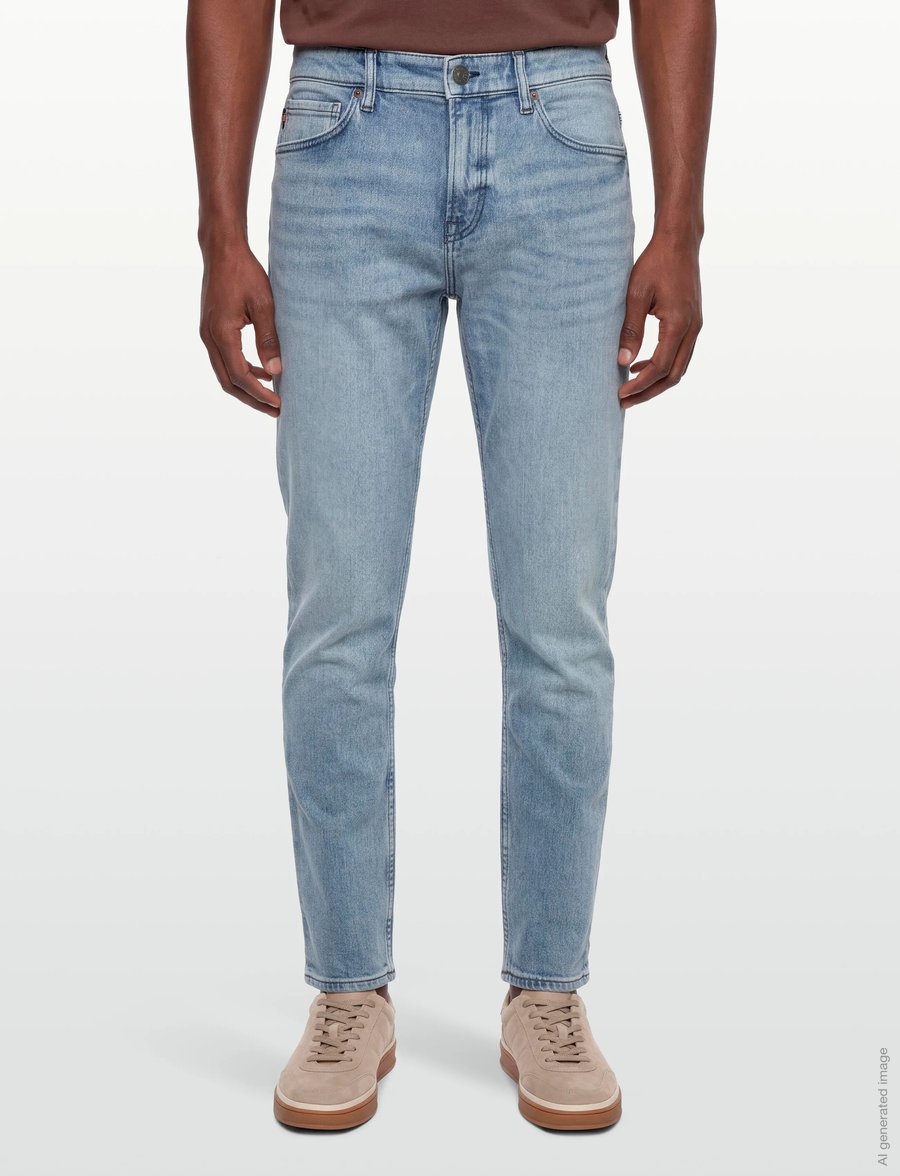 BOSS - ONYX BO - slim-fit jeans - bright blue - 3
