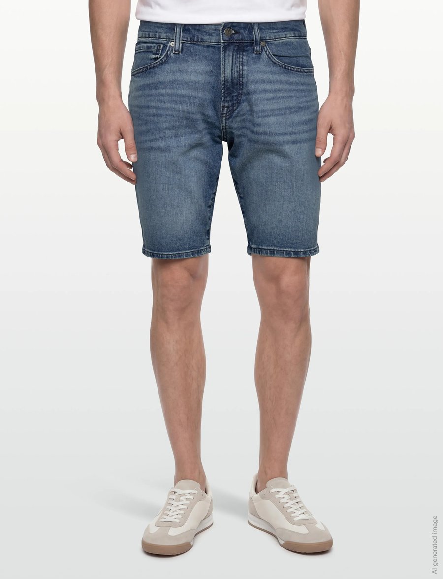 BOSS - Re.Maine Shorts BO - lühikesed teksapüksid - medium blue - 3