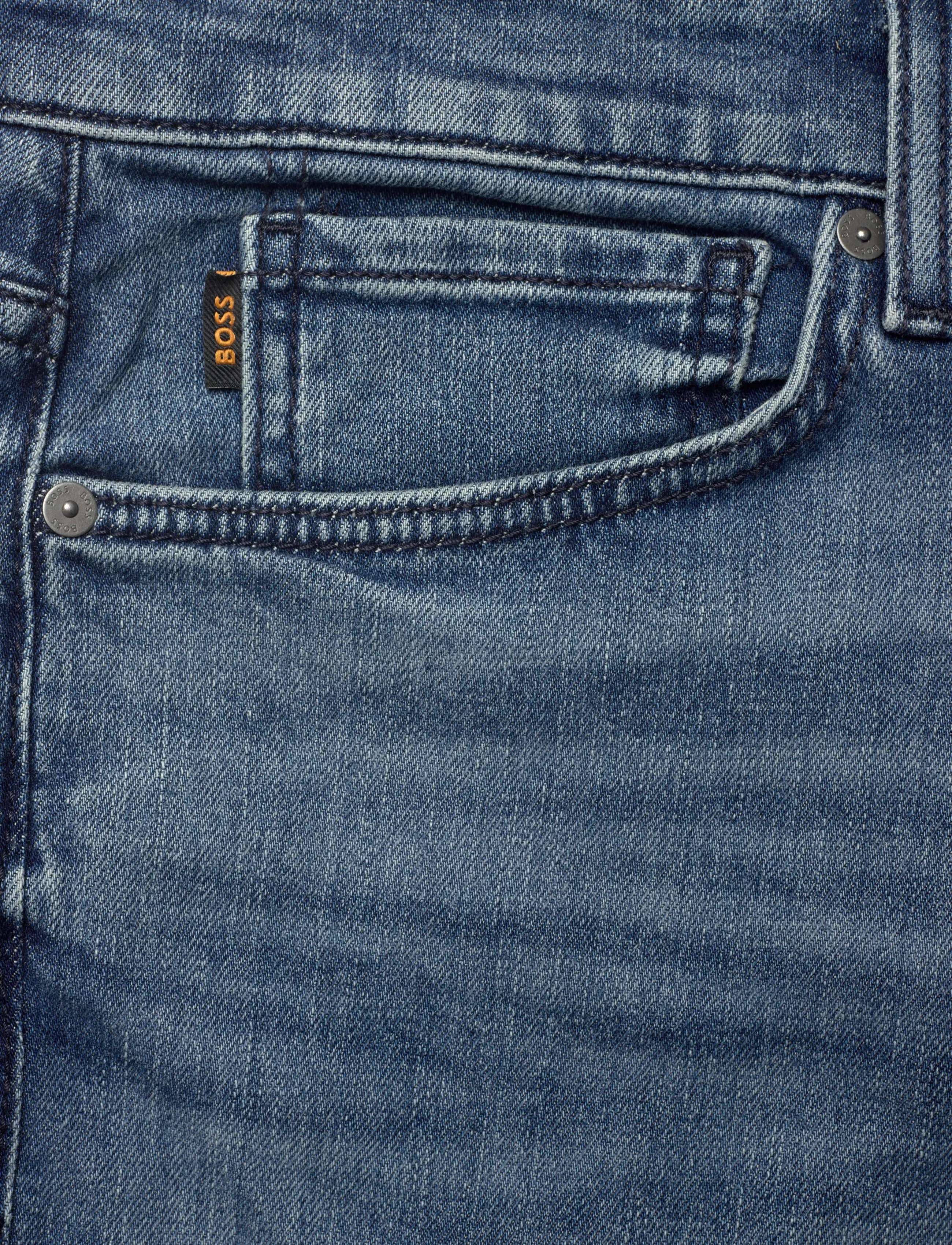 BOSS - Re.Maine Shorts BO - jorts - medium blue - 2