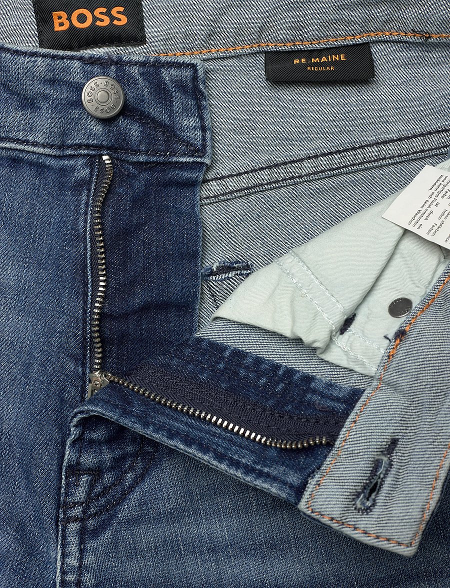BOSS - Re.Maine Shorts BO - lühikesed teksapüksid - medium blue - 3