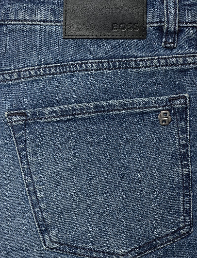 BOSS - Re.Maine Shorts BO - jorts - medium blue - 4