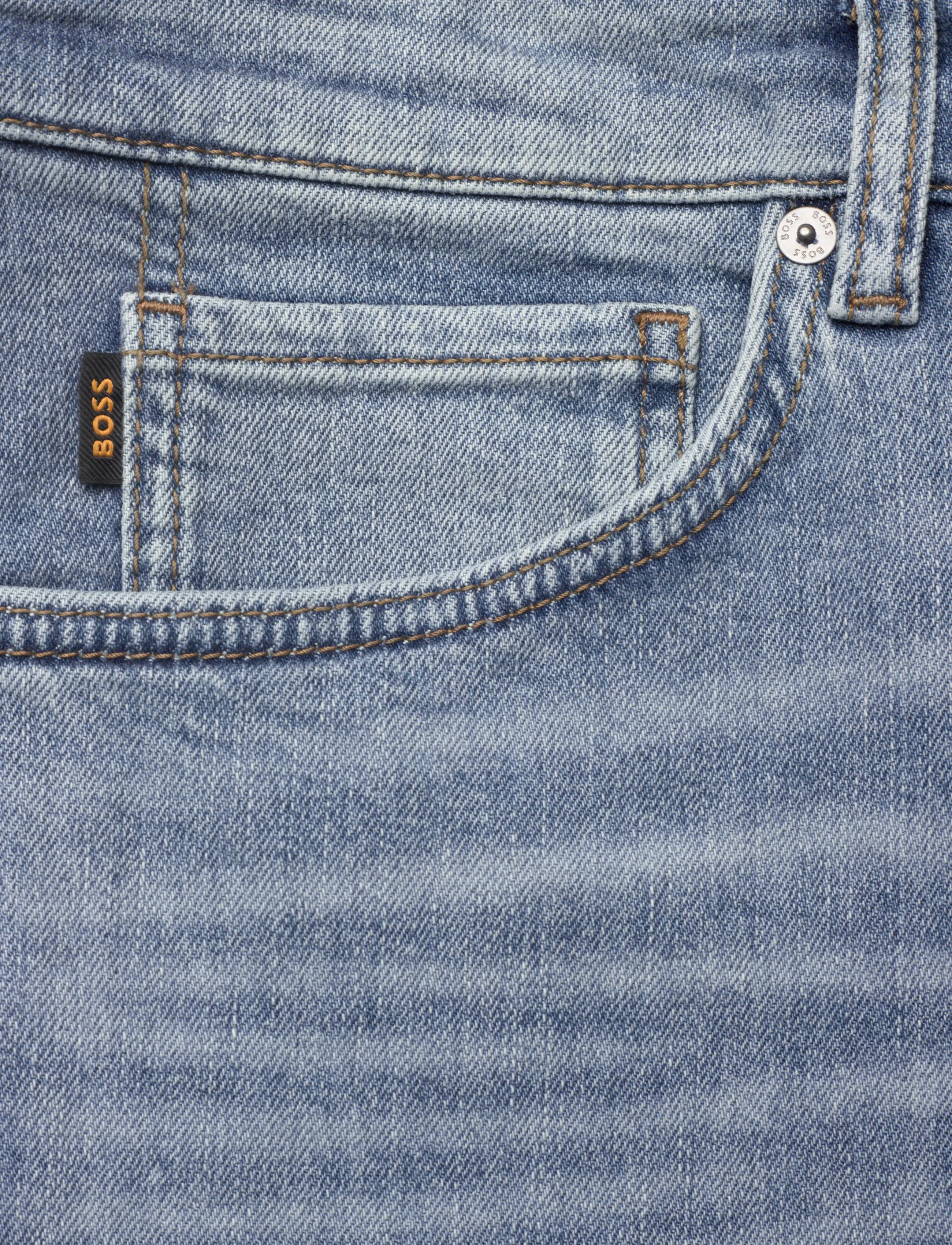 BOSS - Re.Maine Shorts BO - jorts - light/pastel blue - 2