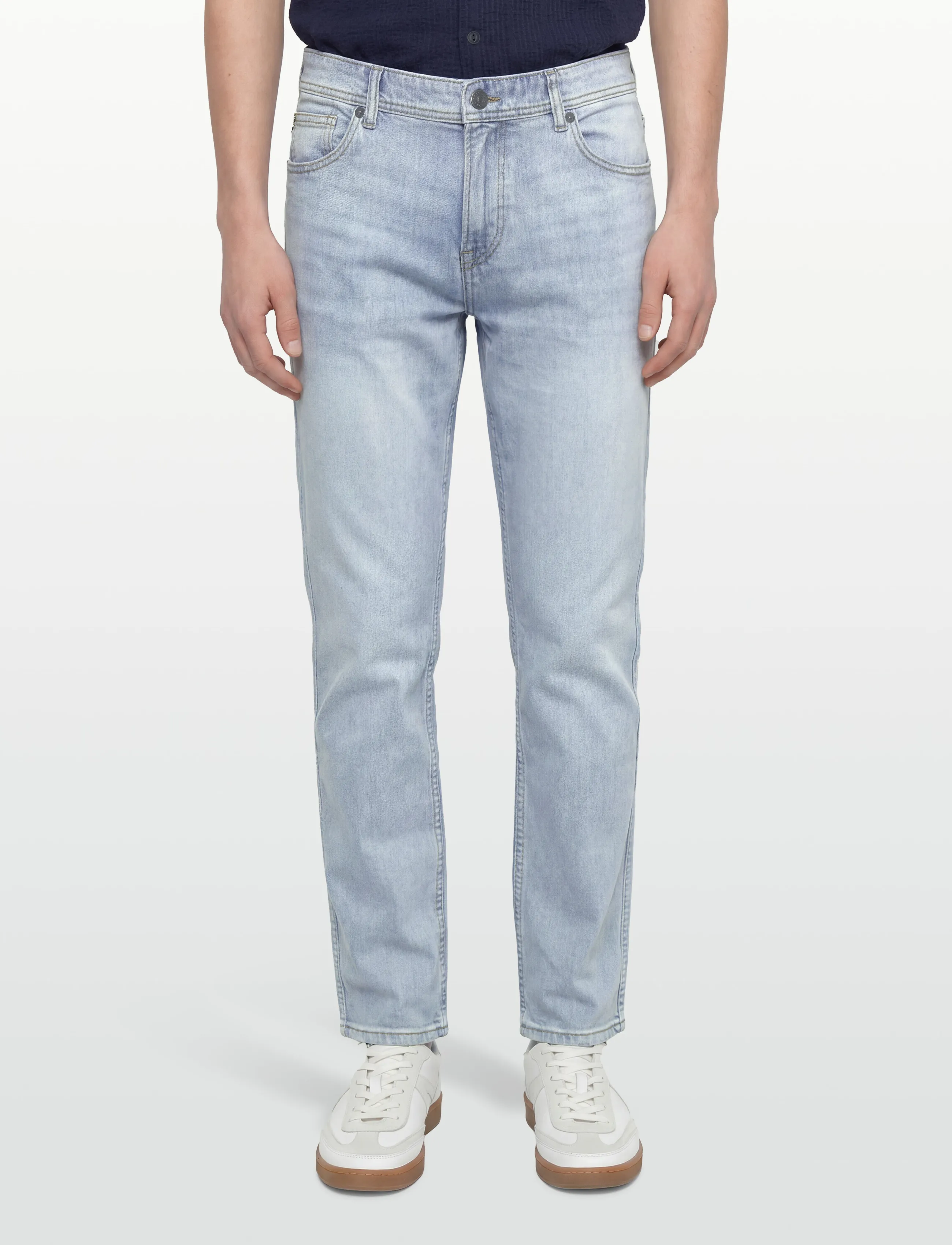 BOSS - RE.MAINE-1-BO - tavalised teksad - light/pastel blue - 3