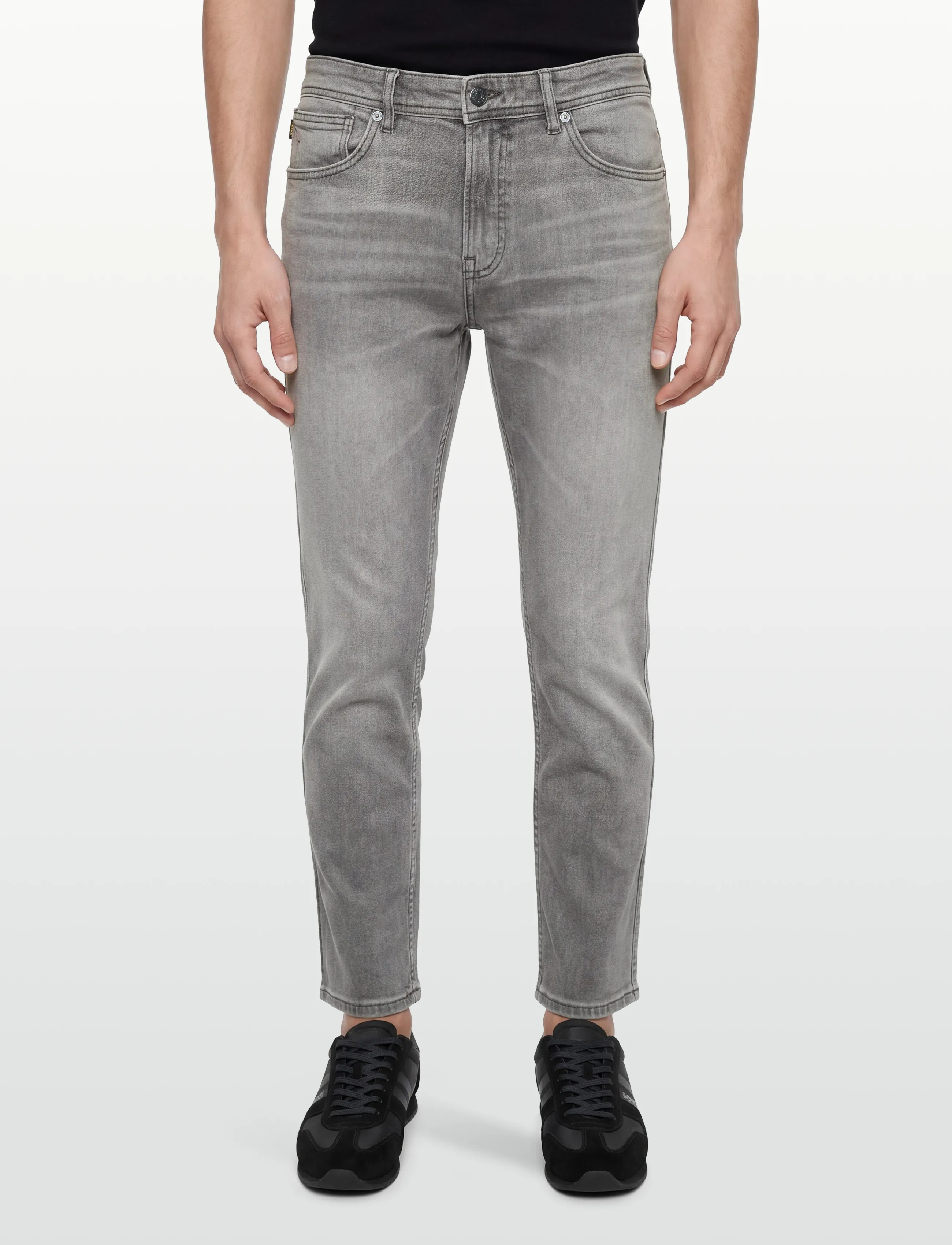 BOSS - RE.MAINE-1-BO - regular jeans - dark grey - 3