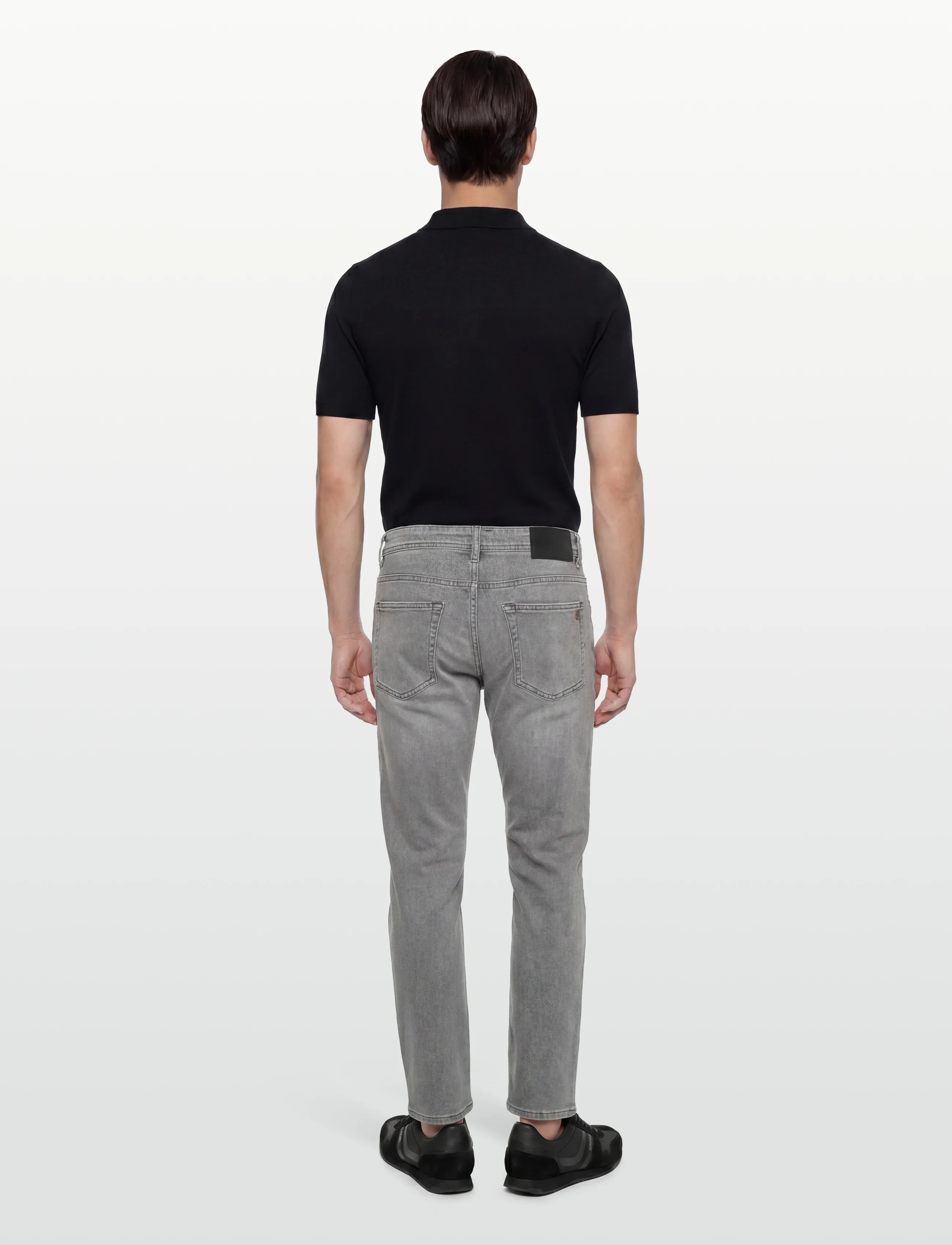 BOSS - RE.MAINE-1-BO - regular jeans - dark grey - 4