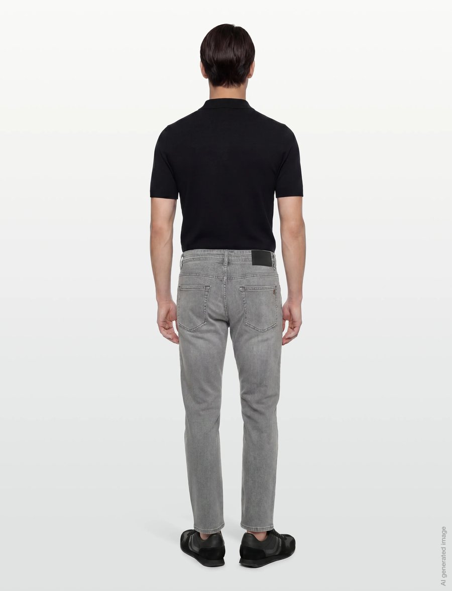 BOSS - RE.MAINE-1-BO - regular jeans - dark grey - 4