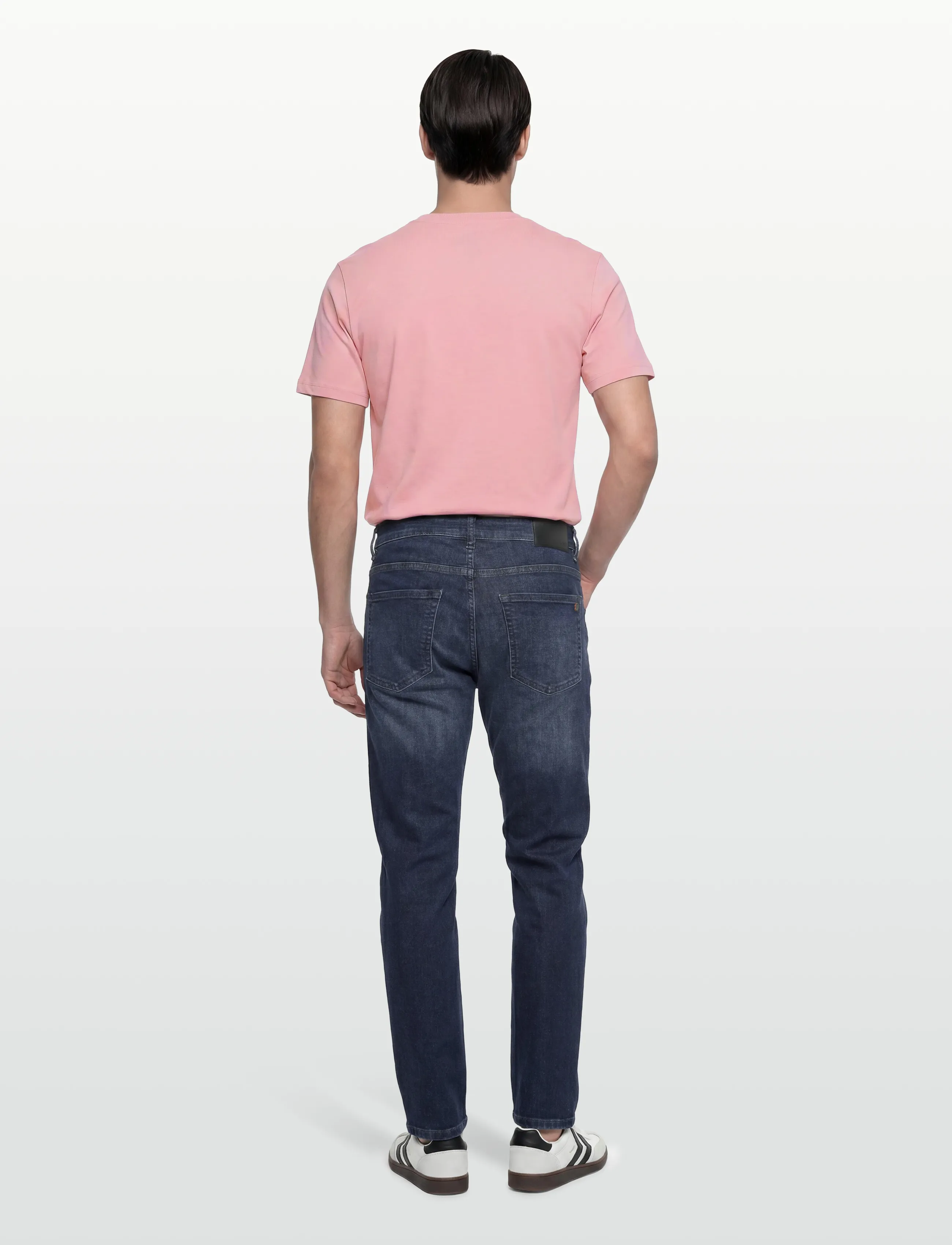 BOSS - RE.MAINE BO - tavalised teksad - medium blue - 4