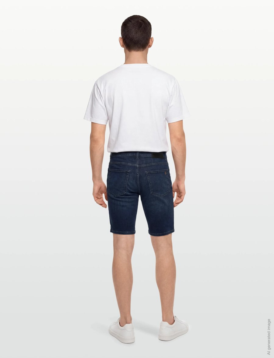 BOSS - Re.Maine Shorts BO - jeansshorts - medium blue - 4
