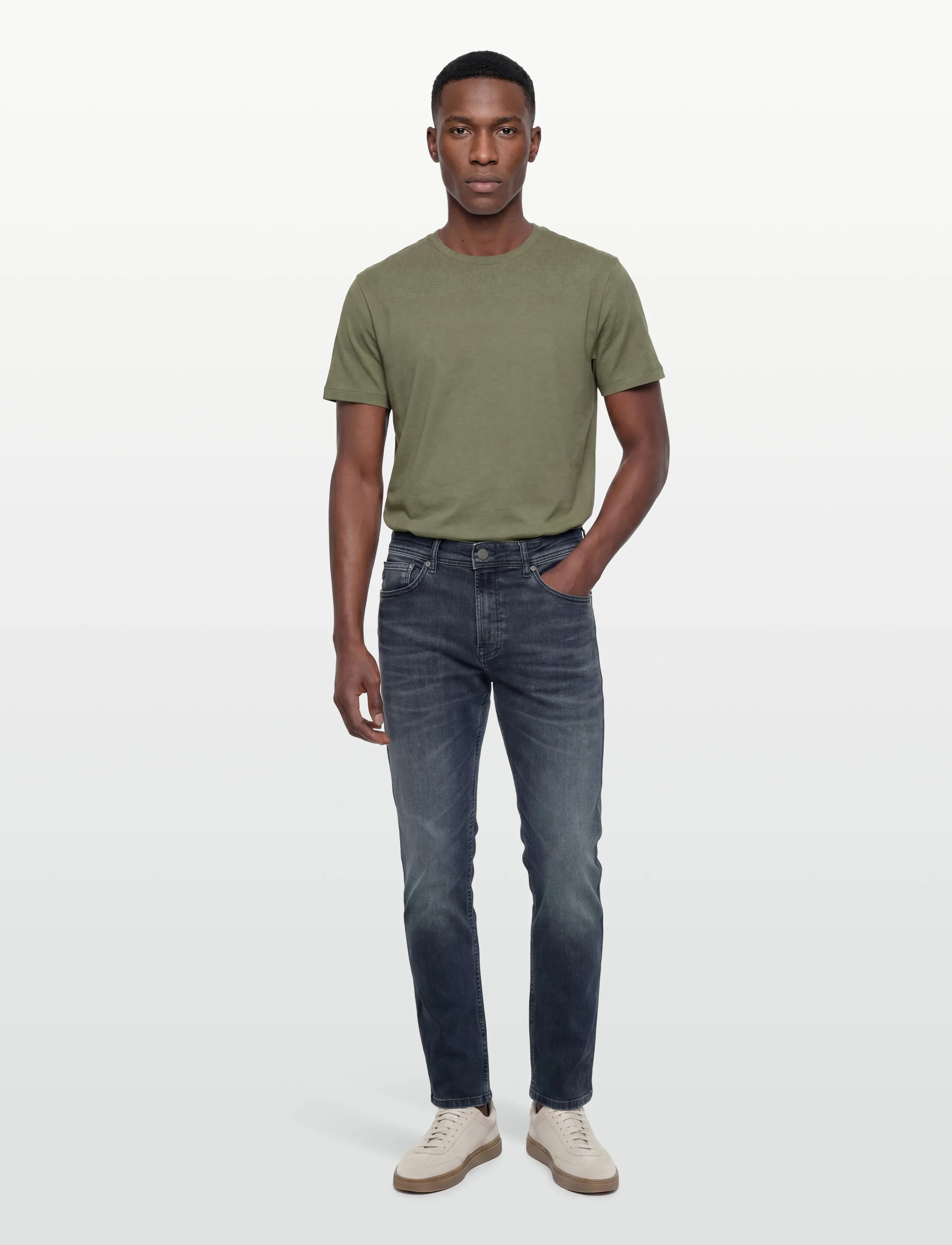 BOSS DELAWARE-1-BO - Jeans - NAVY / navy