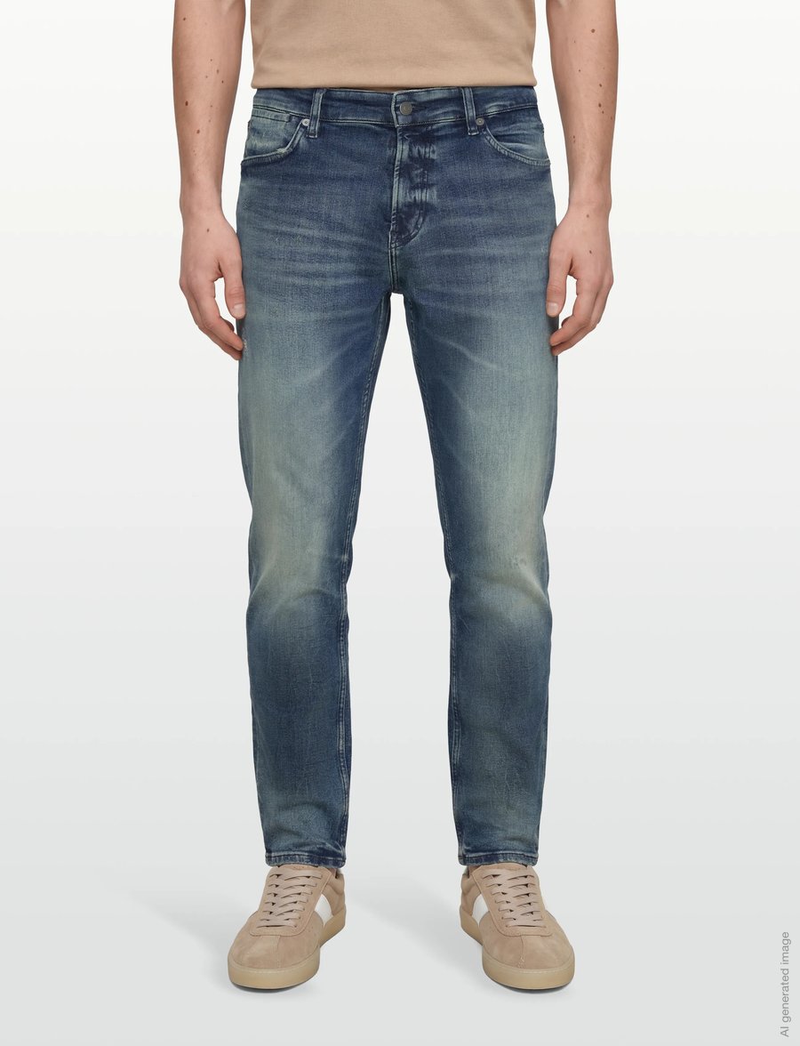 BOSS - ONYX-1- BO - slim fit jeans - navy - 3