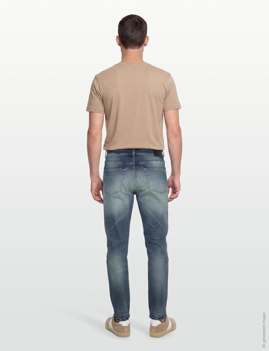BOSS - ONYX-1- BO - slim fit jeans - navy - 4