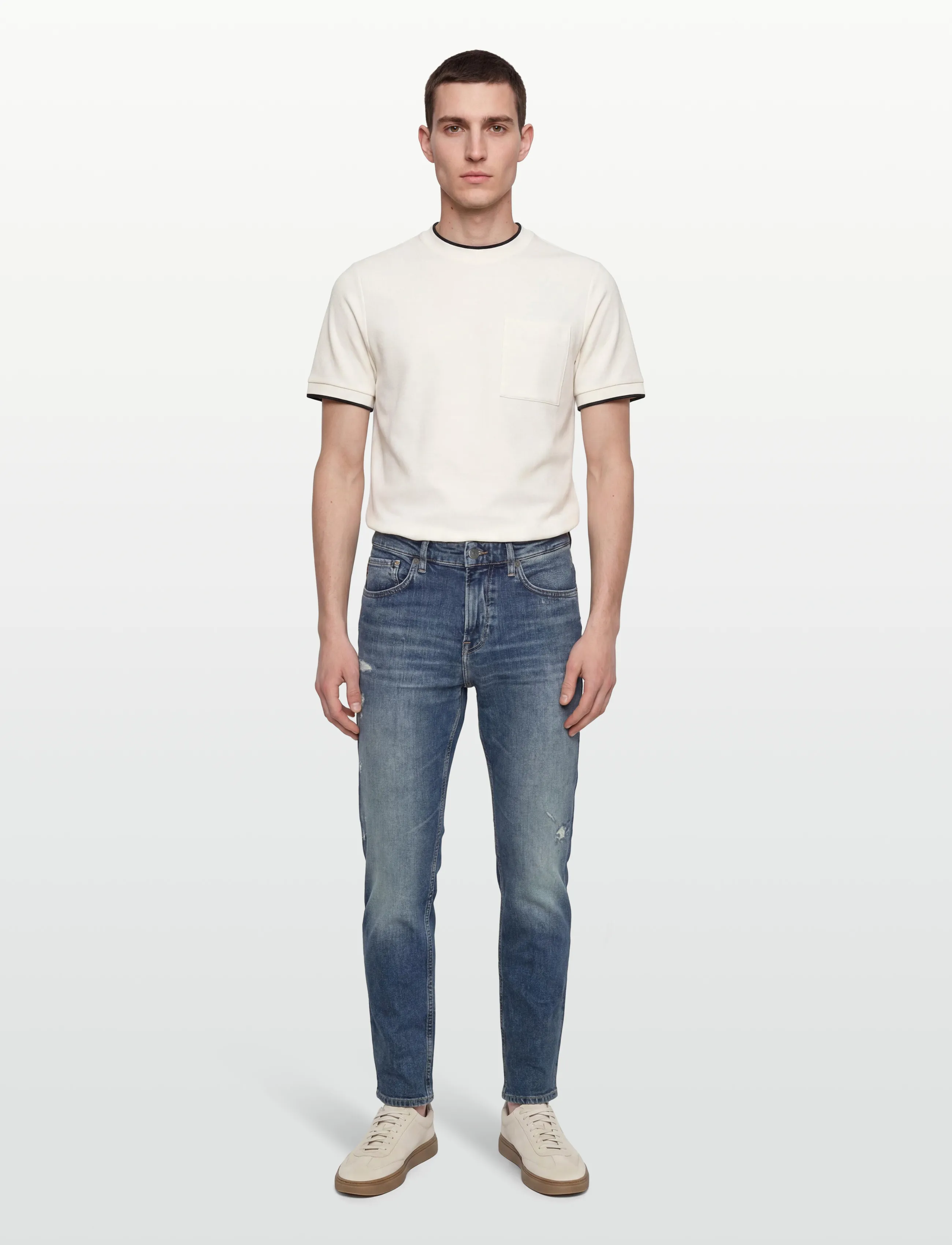 BOSS RE.MAINE BO - Jeans - NAVY / blue