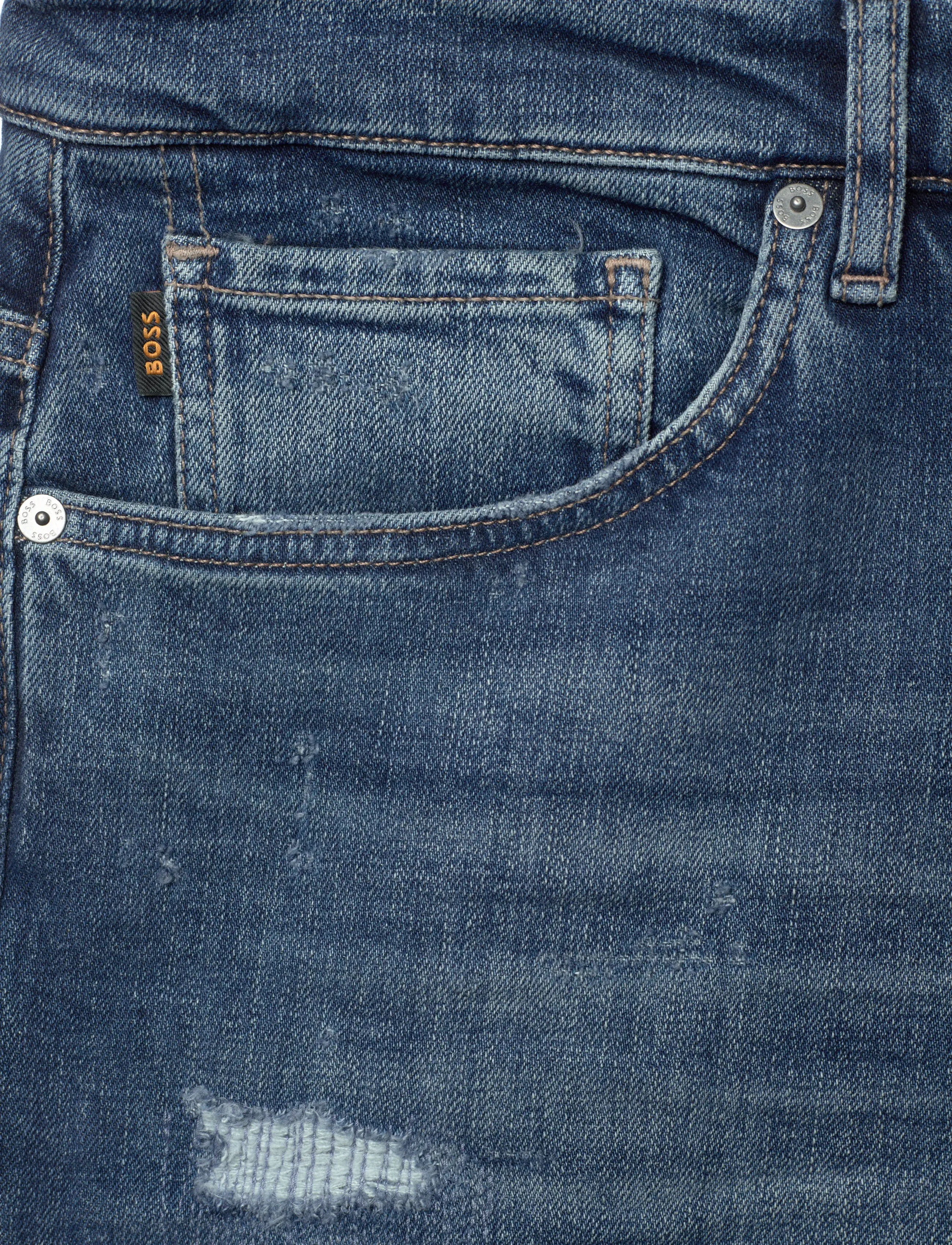 BOSS - RE.MAINE BO - tapered jeans - navy - 5